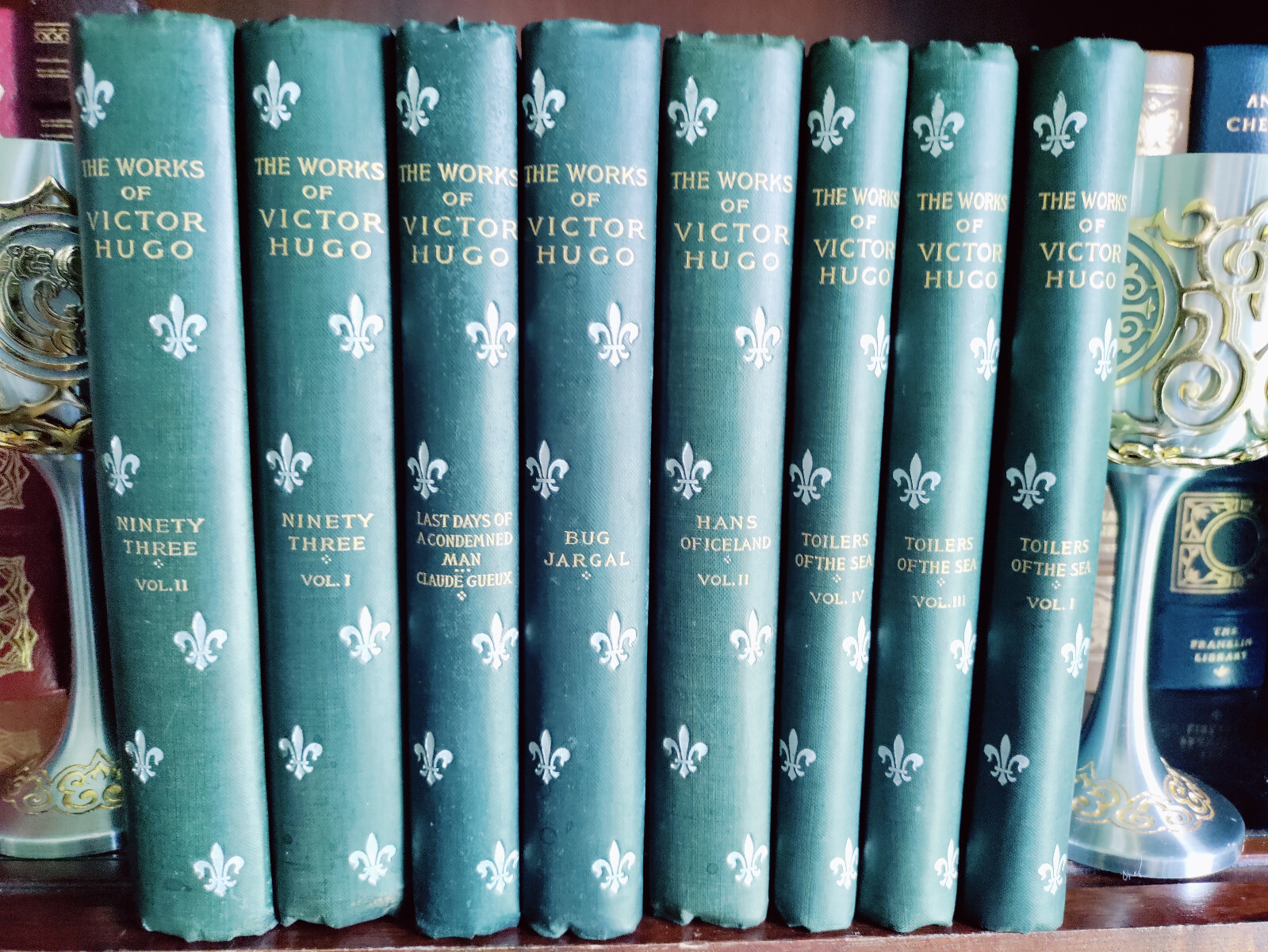 ANTQ_Victor Hugo x 6 Volumes_Deluxe_Limited_1890s_Very Good