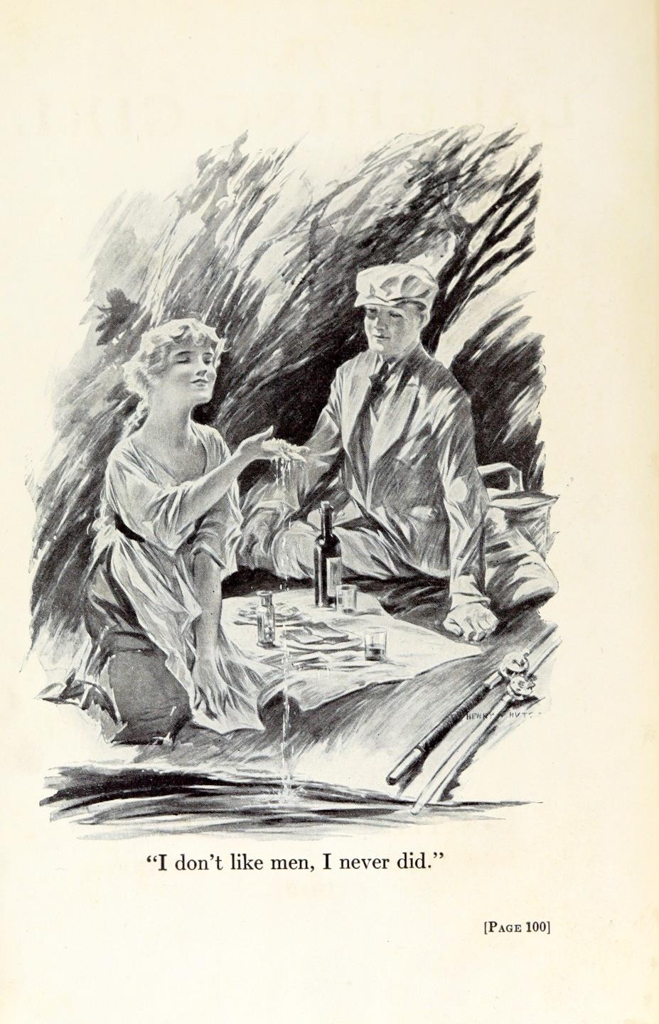 Robert Chambers 1st Ed 1918 The Laughing Girl Swiss Novel Hardcover w/DJ