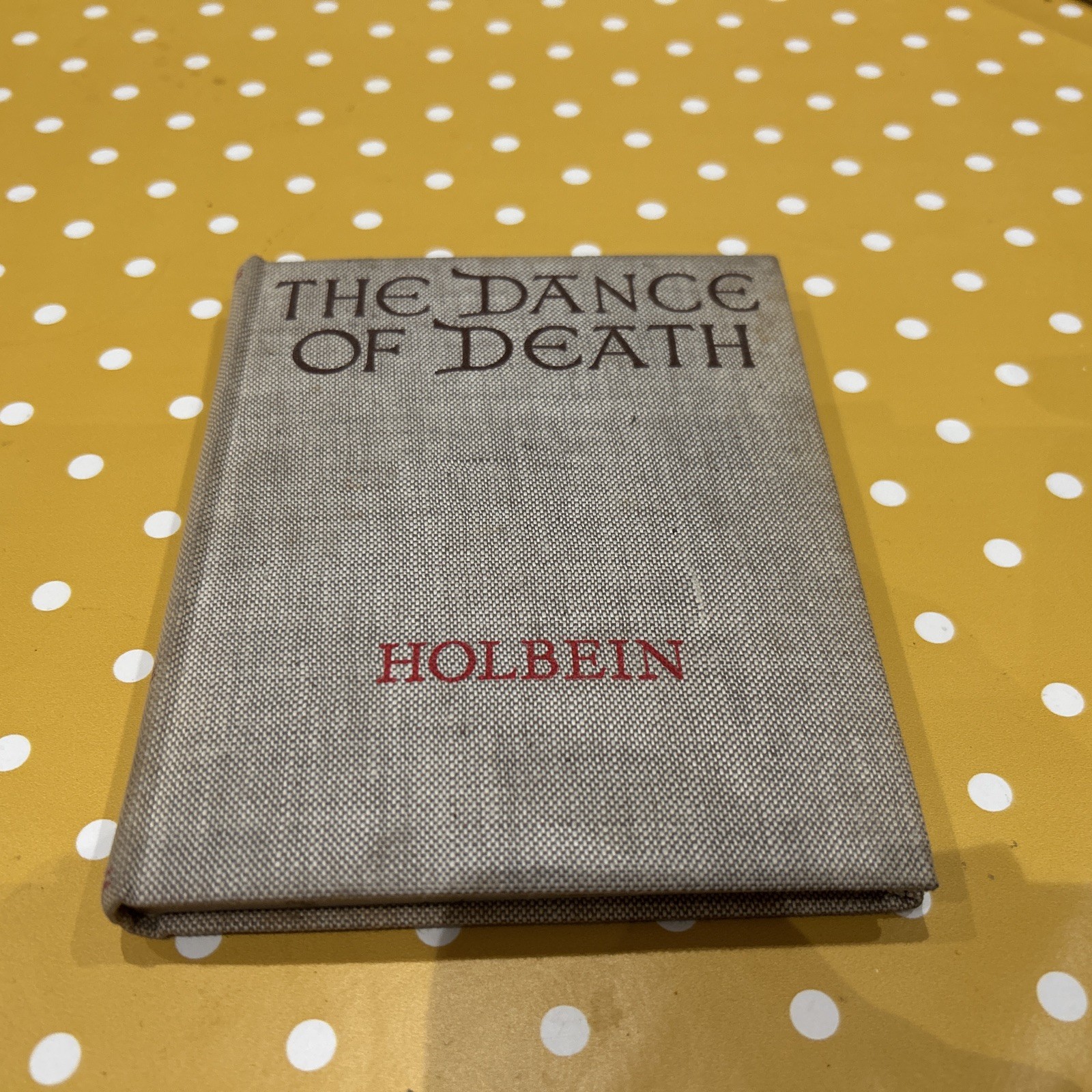 The Dance Of Death By Hans Holbein 66 Woodcuts Phaidon Book 1947