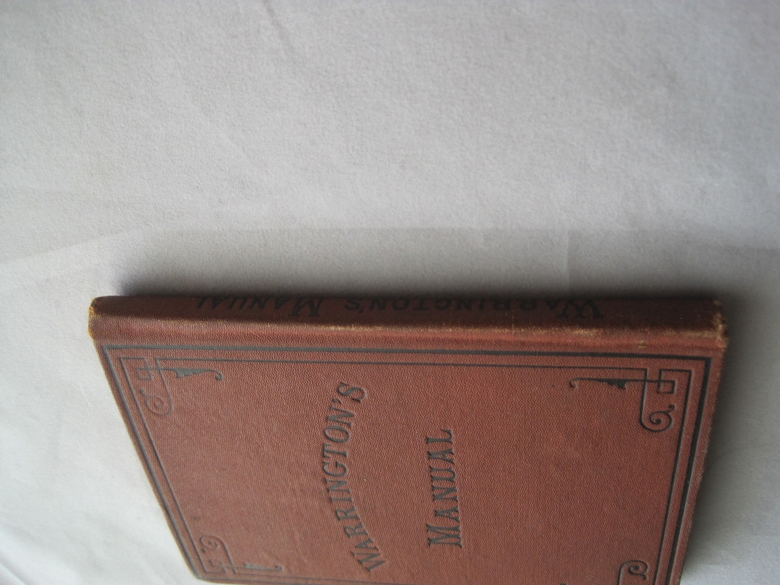 Warringtons Manual 1875 Vintage