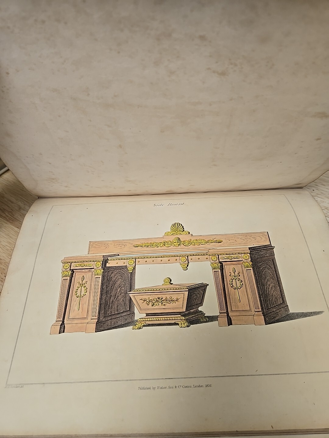 1826 Book: Practical Cabinet Maker Upholsterer & Complete Decorator Nicholson