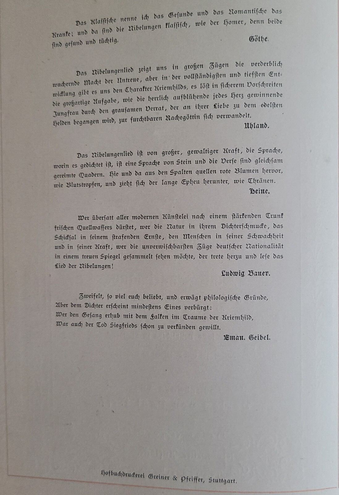 1892 GERMAN HOUSE BOOK Die Frithiofs Sage fur das deutsche haus EMIL ENGELMANN