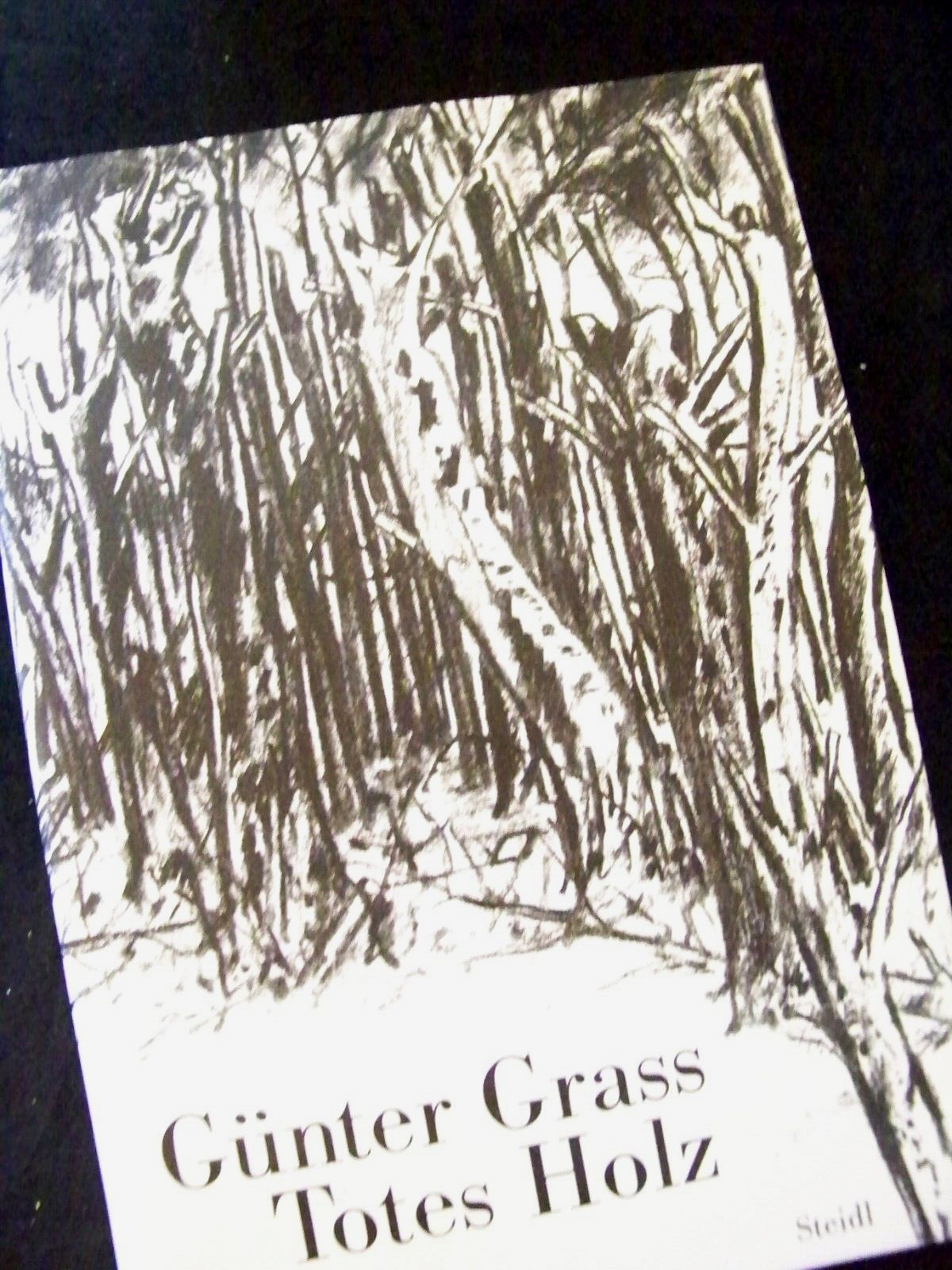 SIGNED Gunter Grass TOTES HOLZ Ein Nachruf 1990 Steidl German First Ed HC/DJ
