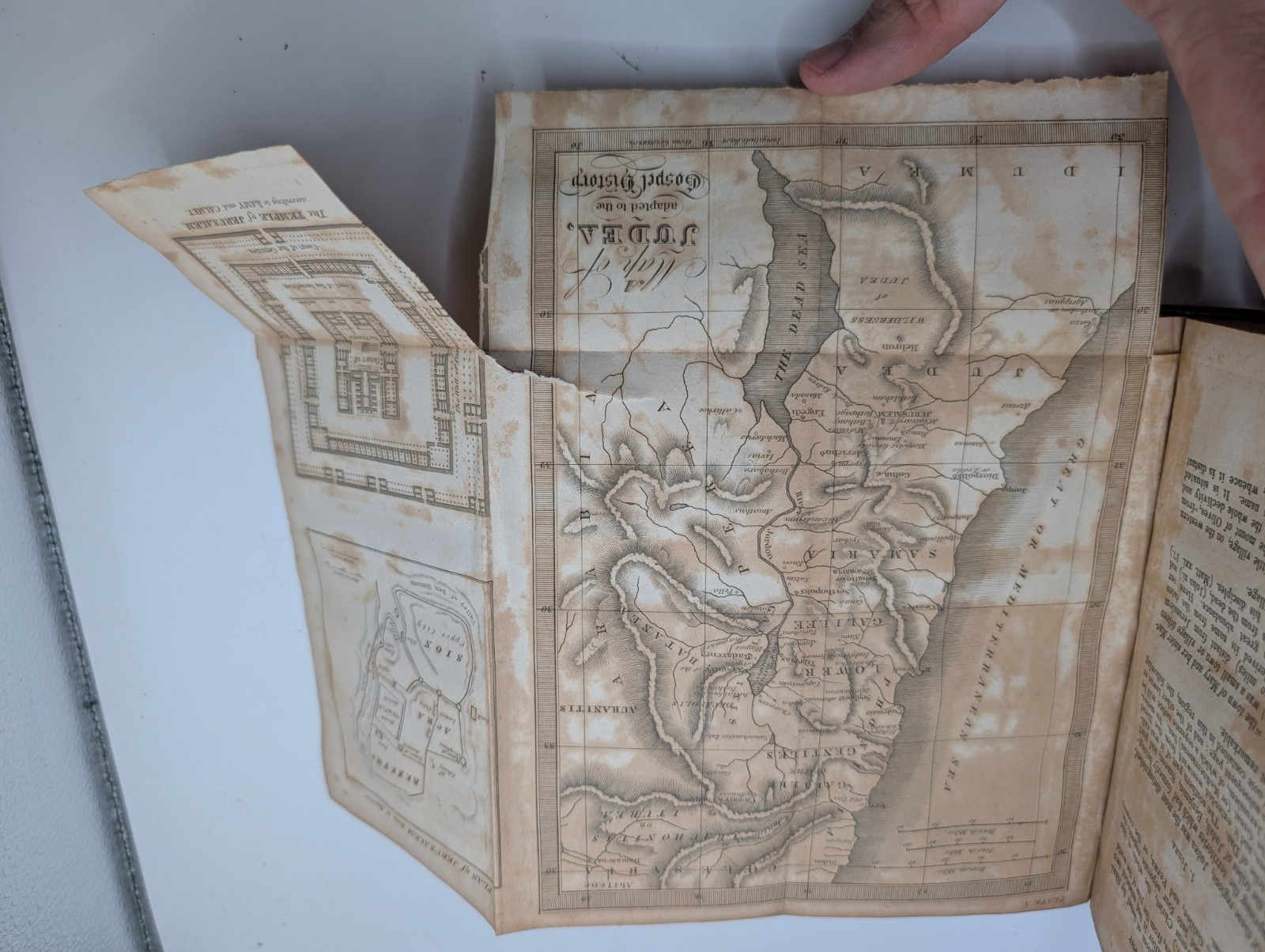 1827 ~ A Compendious Introduction to Study of the Bible ~ With Maps