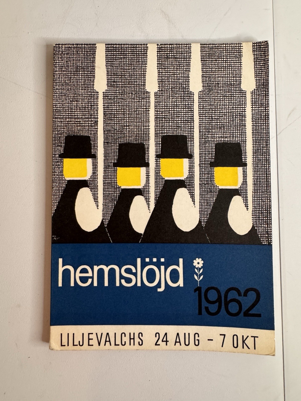 Vintage 1962 Swedish Textiles Pottery Exhibition Catalogue