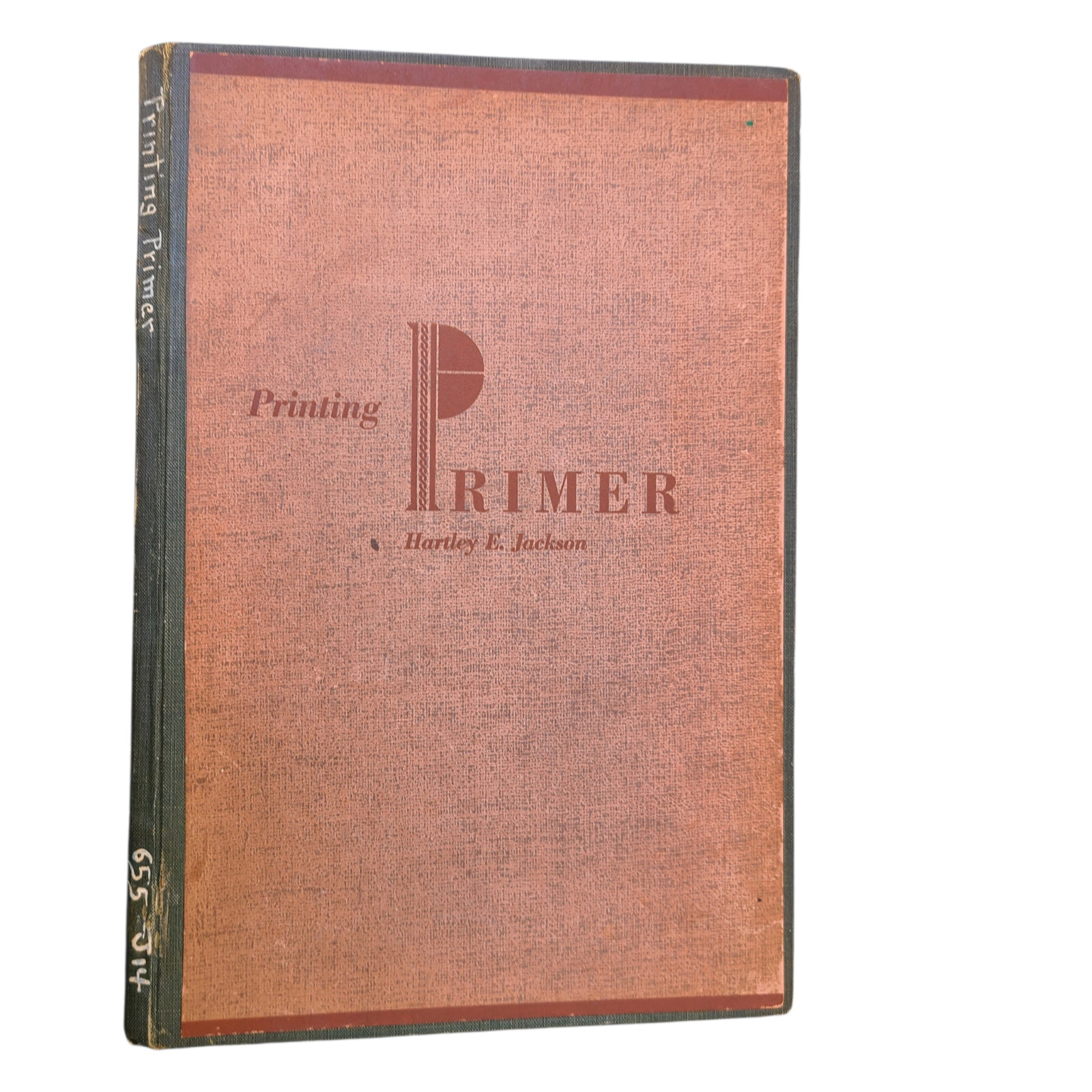 1948 PRINTING PRIMER Book on Printing Vintage by Hartley Jackson