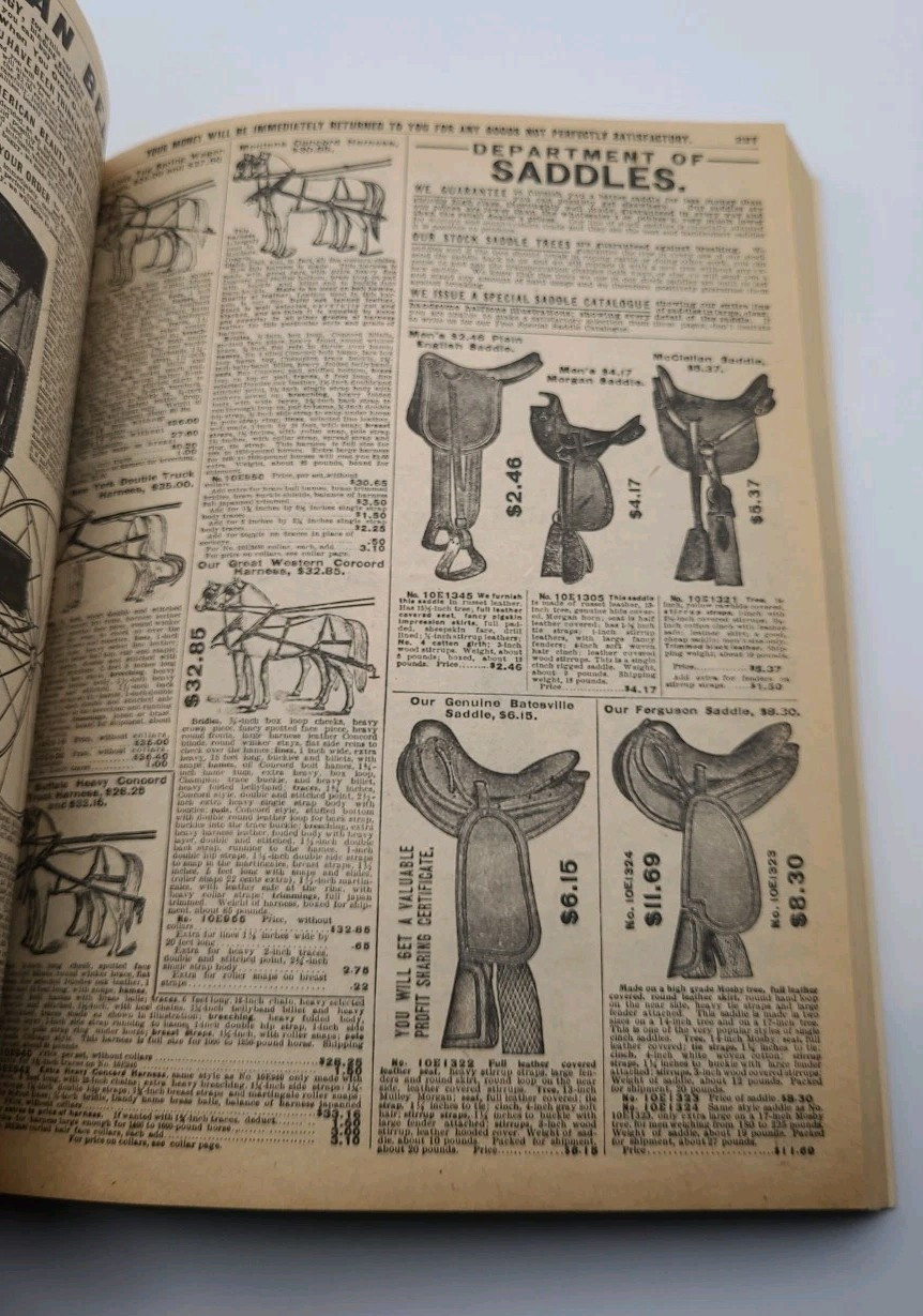 Sears Roebuck and Co 1909 Fall Consumer Guide Catalog 118 Vintage reprint 1979