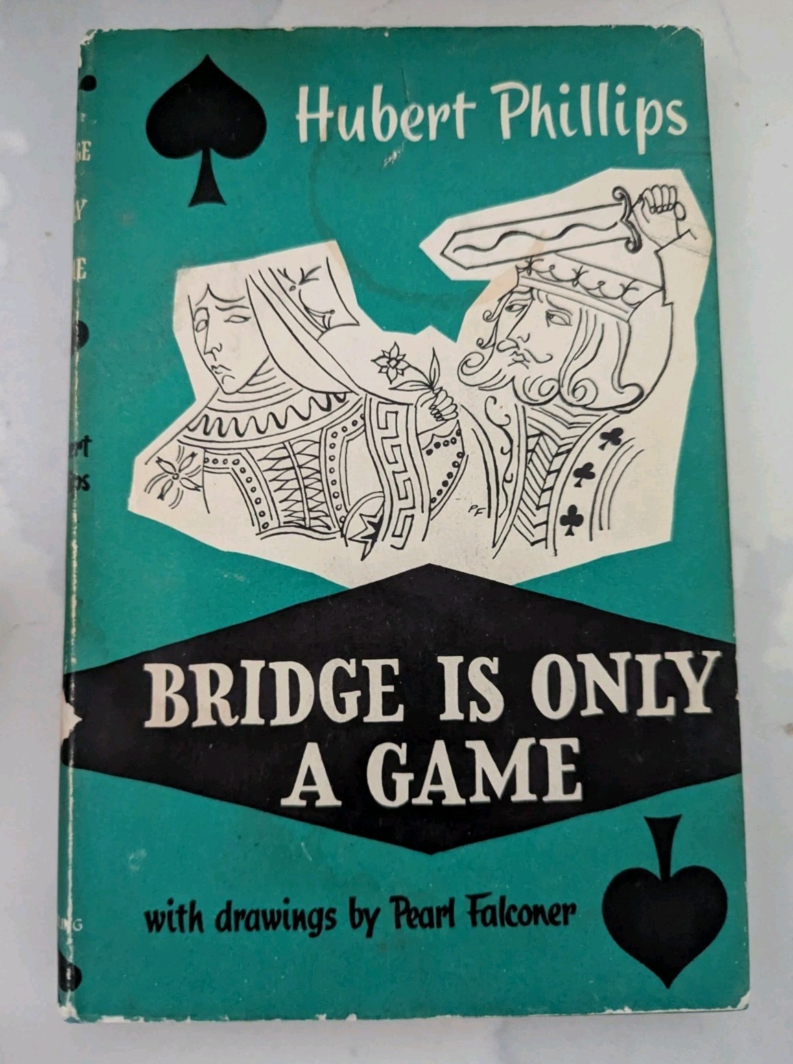 Vintage 1959 Bridge Is Only A Game Hubert Phillips HC DJ Illus England Card Game