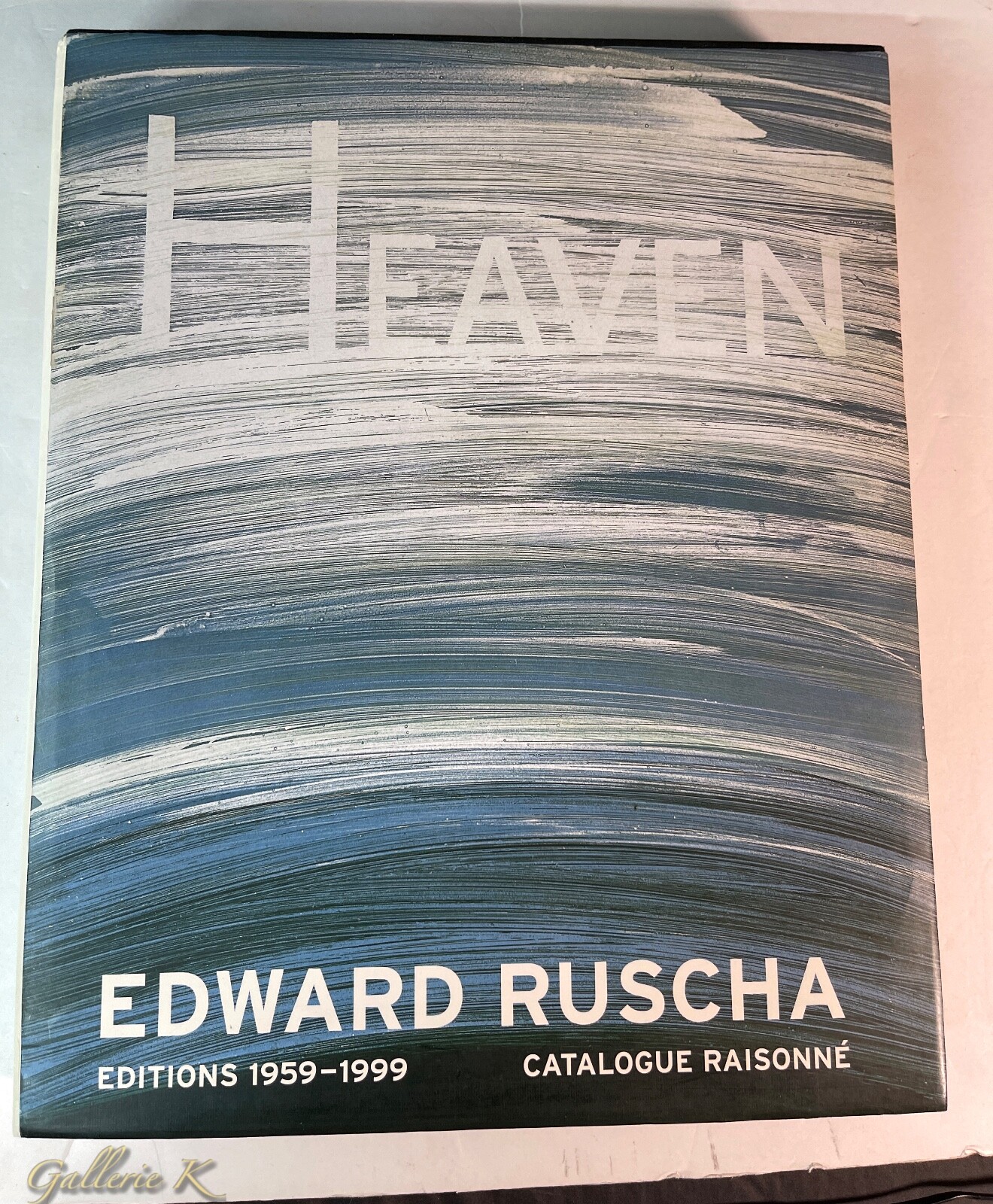 ED RUSCHA CATALOGUE RAISONNE EDITIONS 1959-99 WALKER 1999 2 VOL HC SLIP VG SHOWN