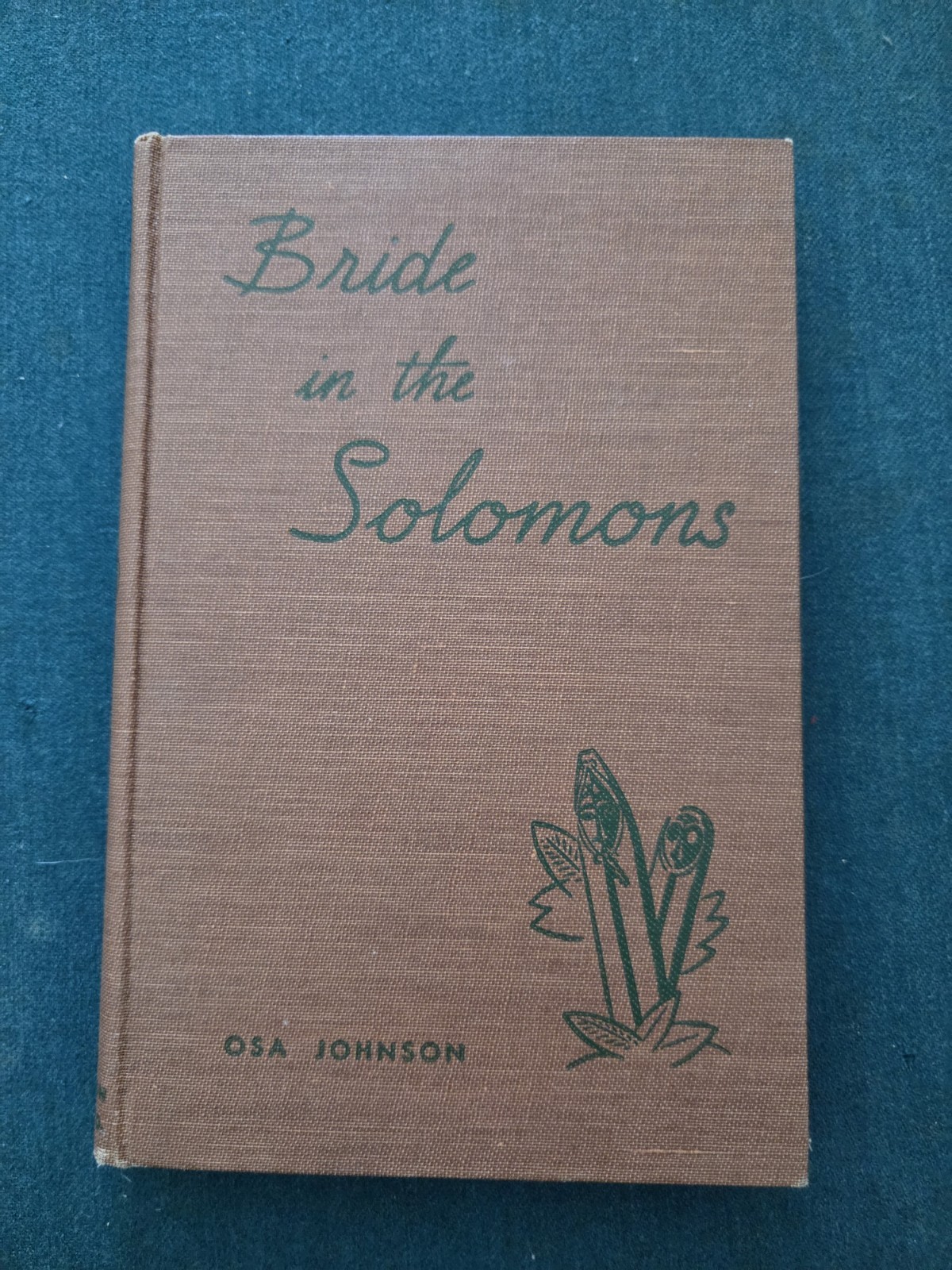 Bride in the Solomons by Osa Johnson, 1st Edition, HC, 1944