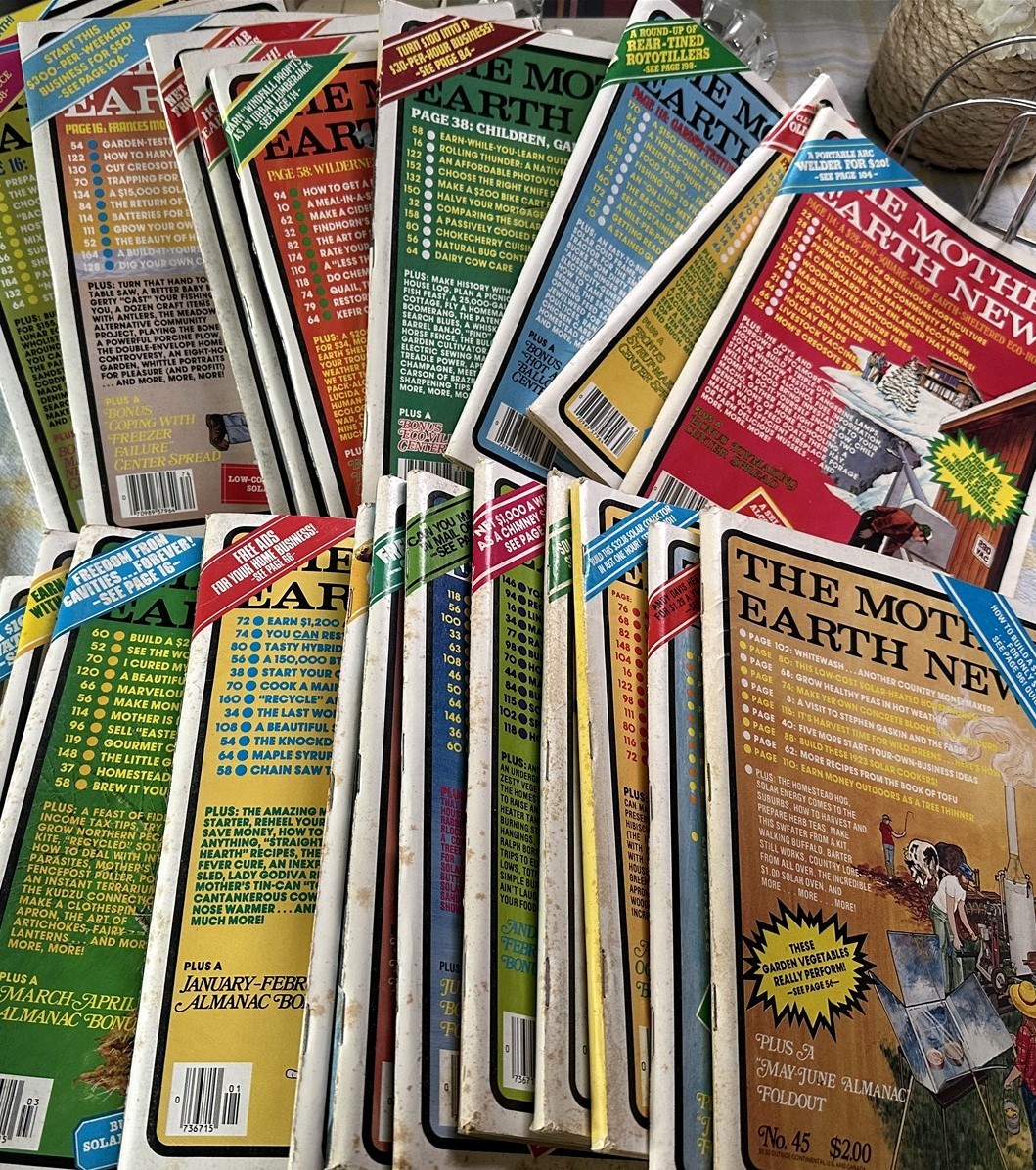Vintage ~ Mother Earth News ~ Lot 29 Issues Off Grid Prepping, Homestead 1978-83