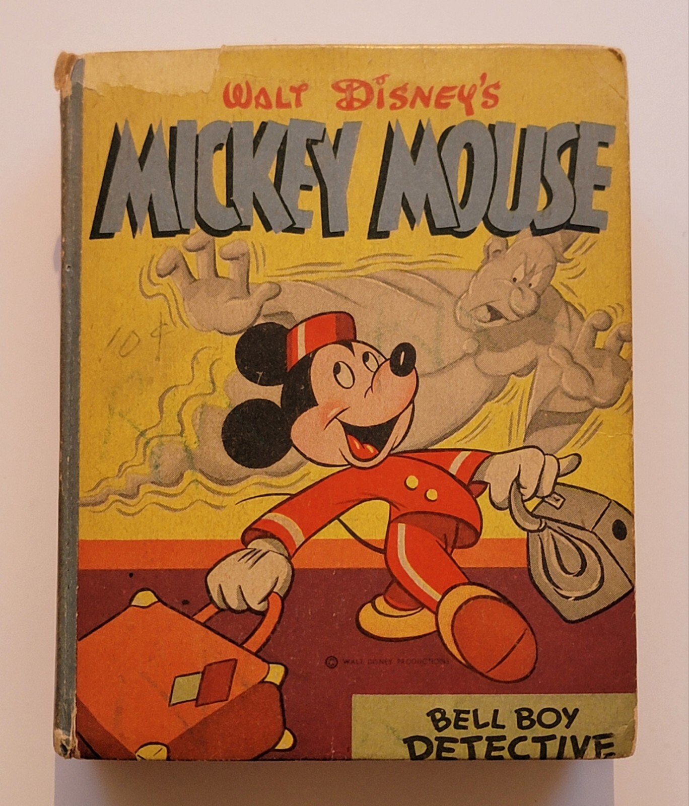 Walt Disney’s Mickey Mouse Bell Boy Detective 1483 Good Condition 1945 WWII