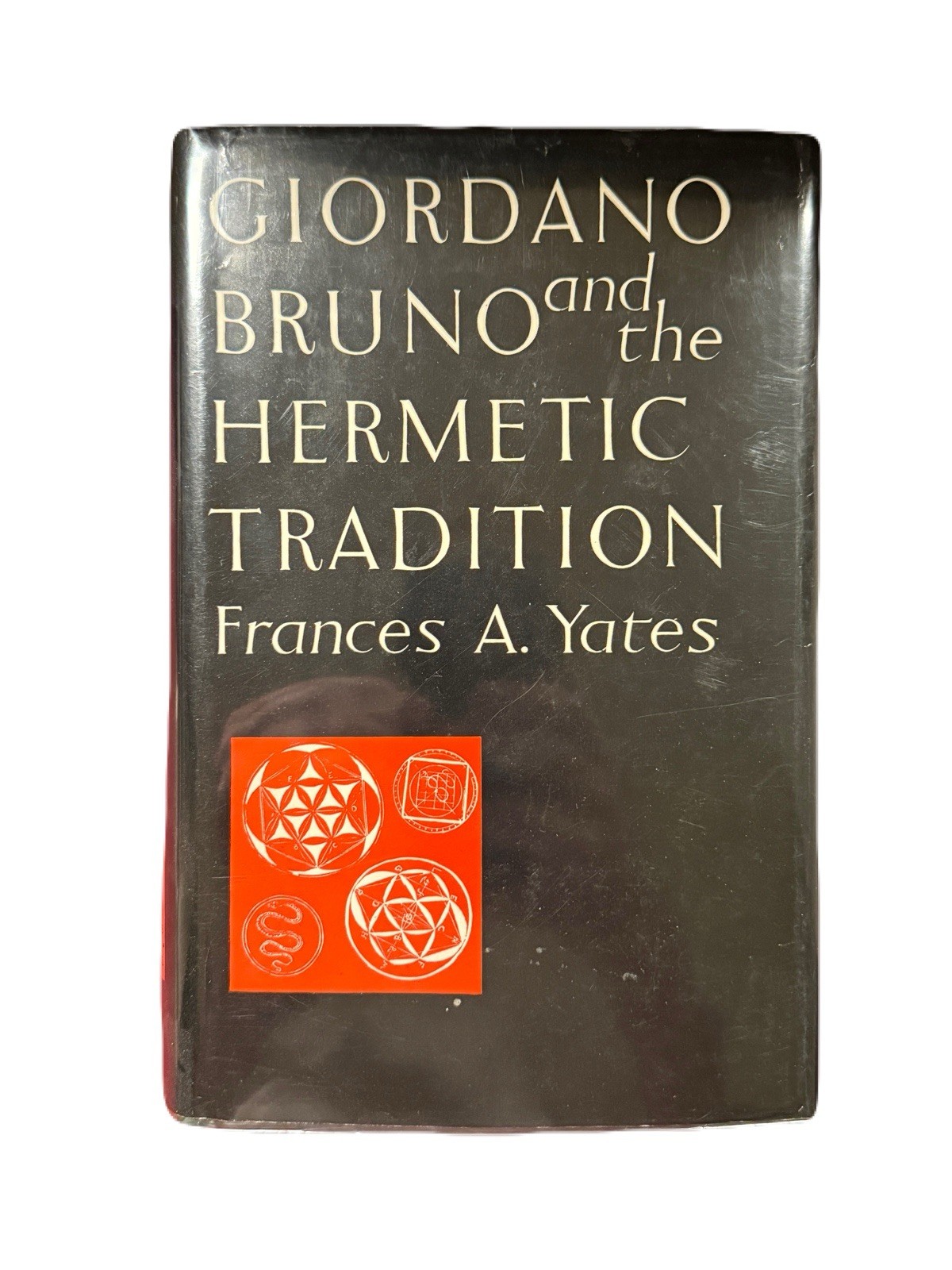 Rare Occult Book Giordano Bruno And The Hermetic Tradition Yates First Ed. 1977