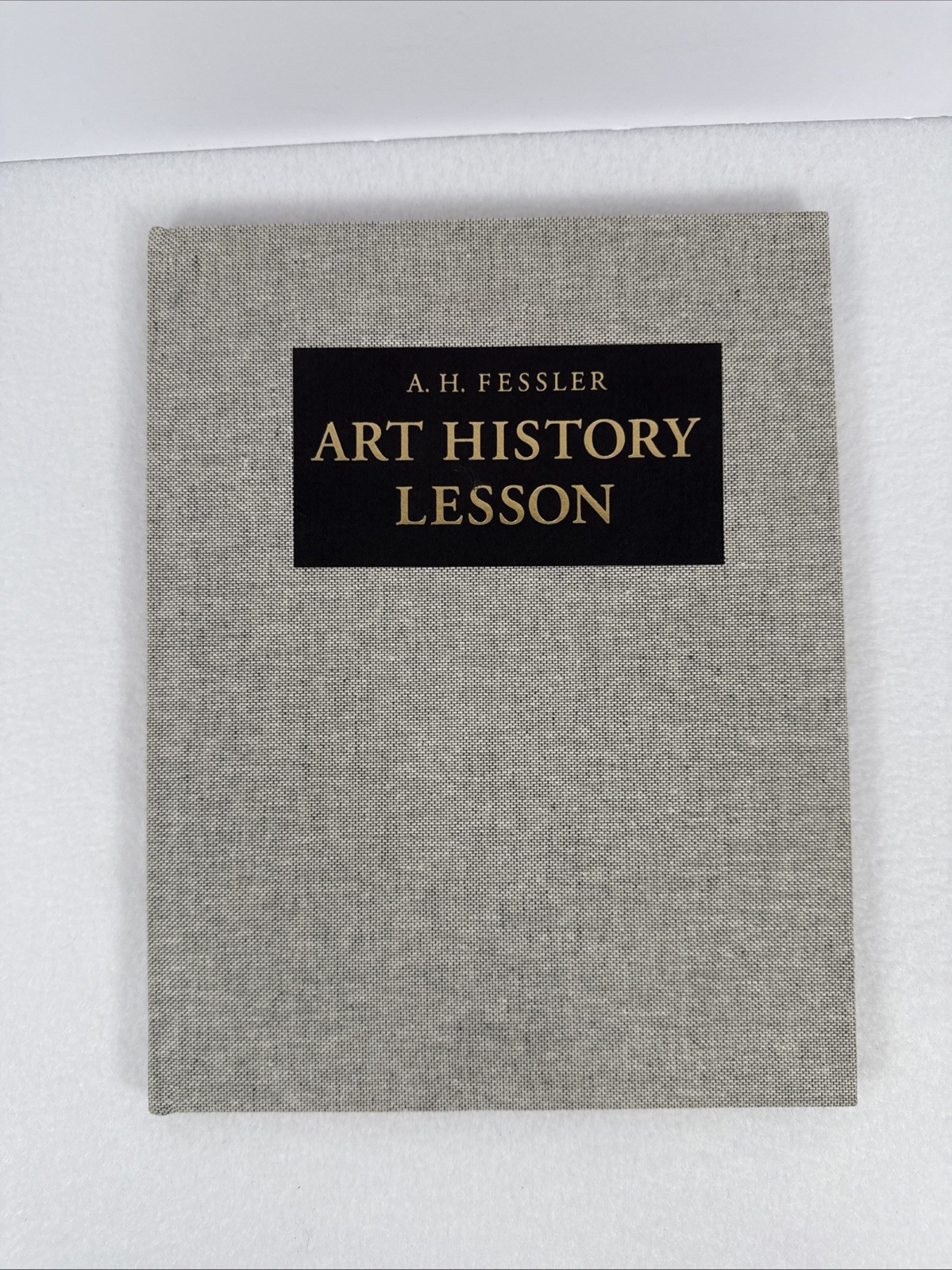„Art History Lesson“ Ann Fessler Artist’s Book 1991 Nat’l Museum of American Art