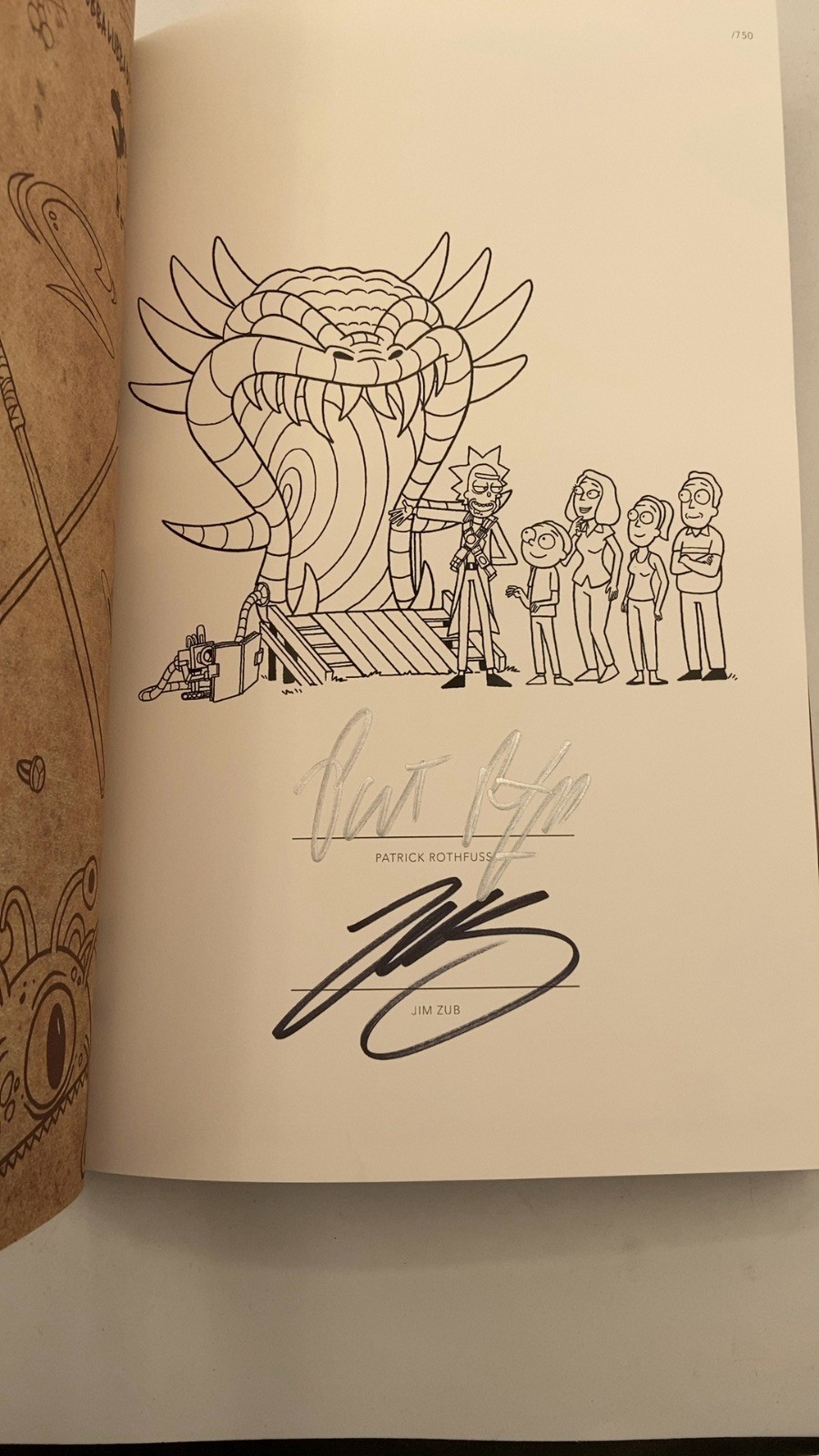 *SIGNED* Rick and Morty vs. Dungeons & Dragons Deluxe First Edition