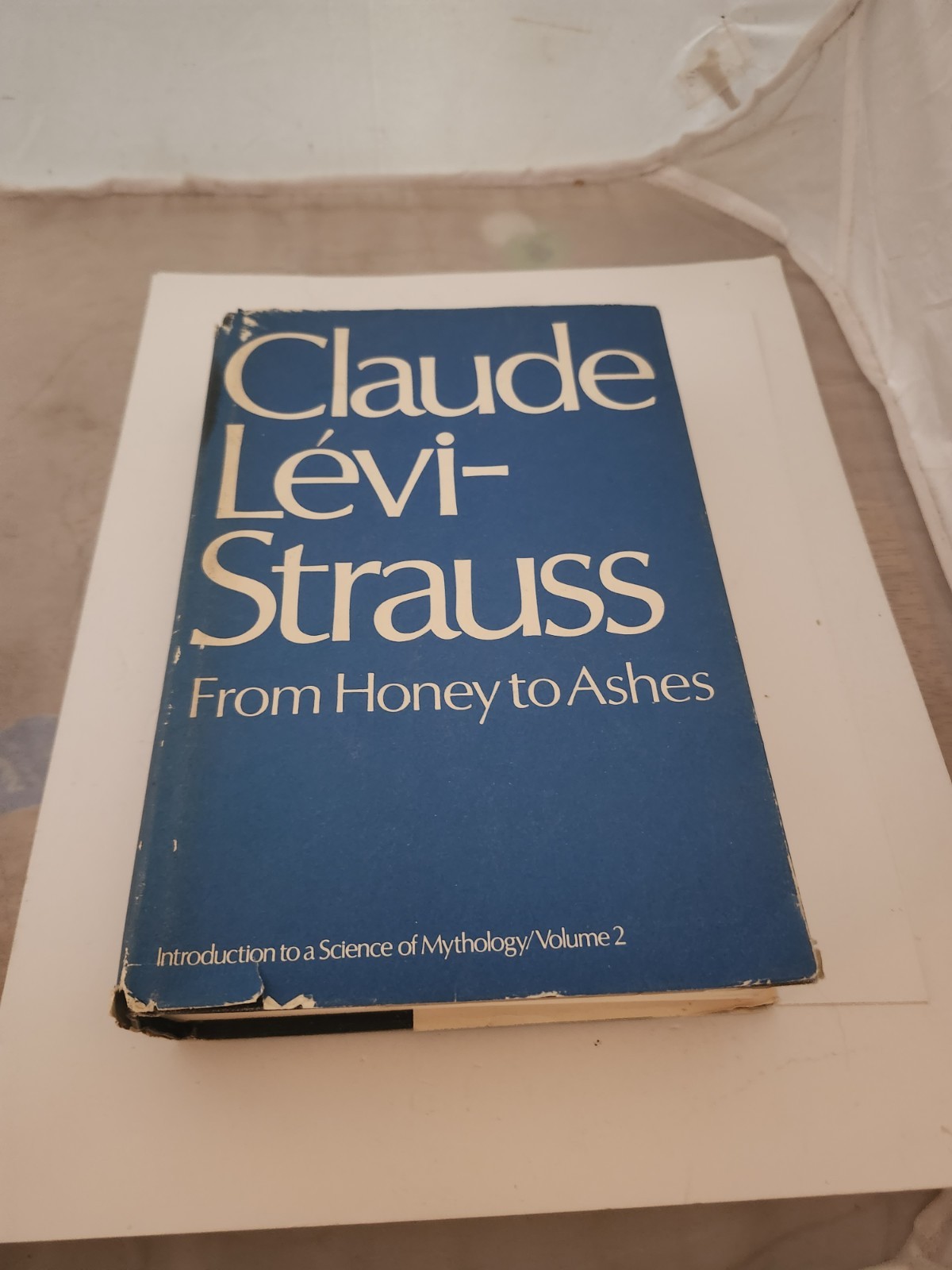 Claude Lévi-Strauss From Honey to Ashes Mythology Vol 2 HC DJ 1973 1st US Ed