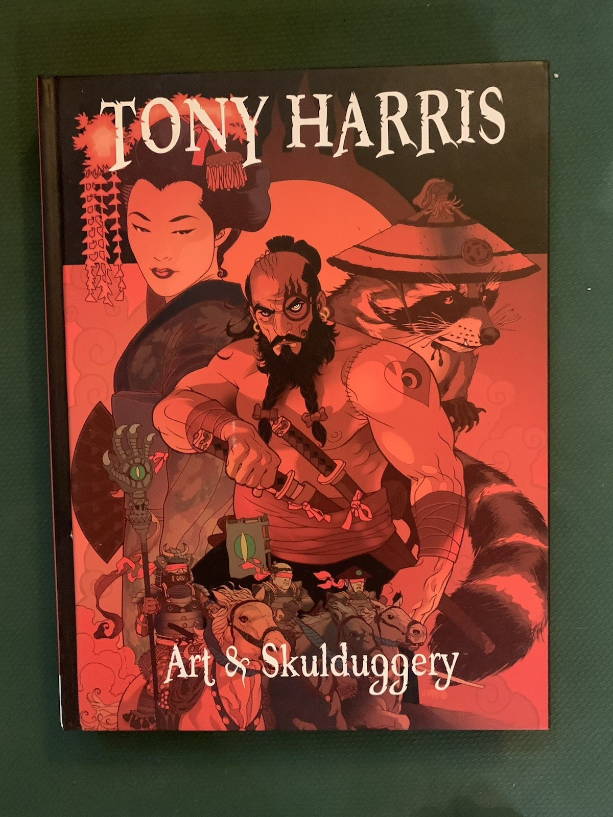 TONY HARRIS: Art & Skullduggery“ Hardback LImited Signed Numbered 2010