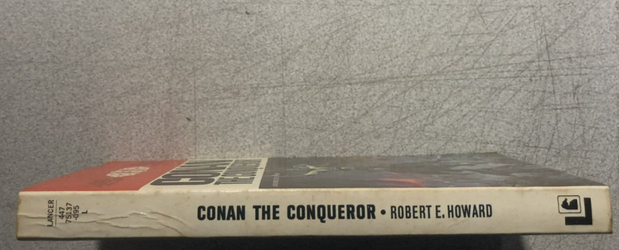 CONAN THE CONQUEROR by Robert E Howard & L.S. de Camp () Lancer paperback