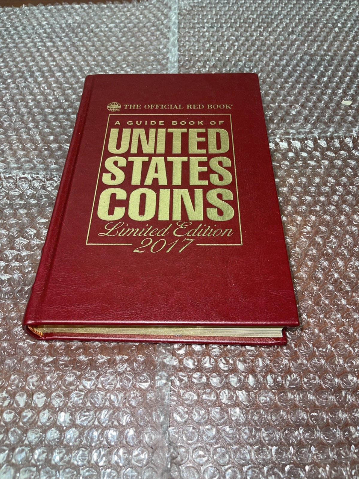 The Official Red Book Guide United States US Coins 2017 Leather Limited Edition
