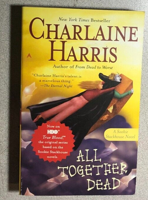 ALL TOGETHER DEAD Sookie Stackhouse by Charlaine Harris (2008) Ace TV paperback