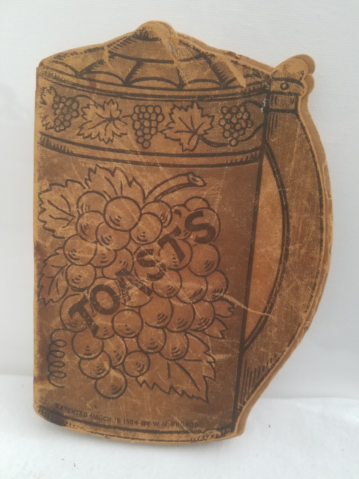 Book on Toasts 1904 Antique