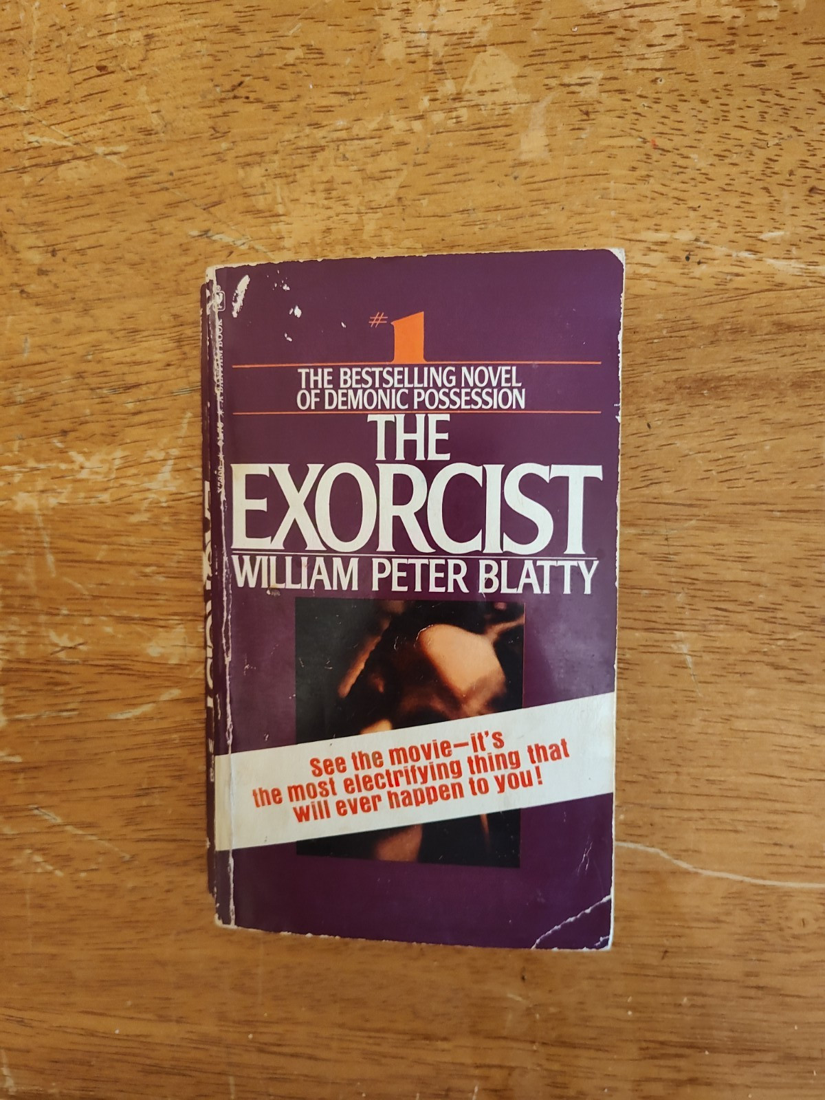 PB The Exorcist by William Peter Blatty VINTAGE Paperback 1974 Bantam Books