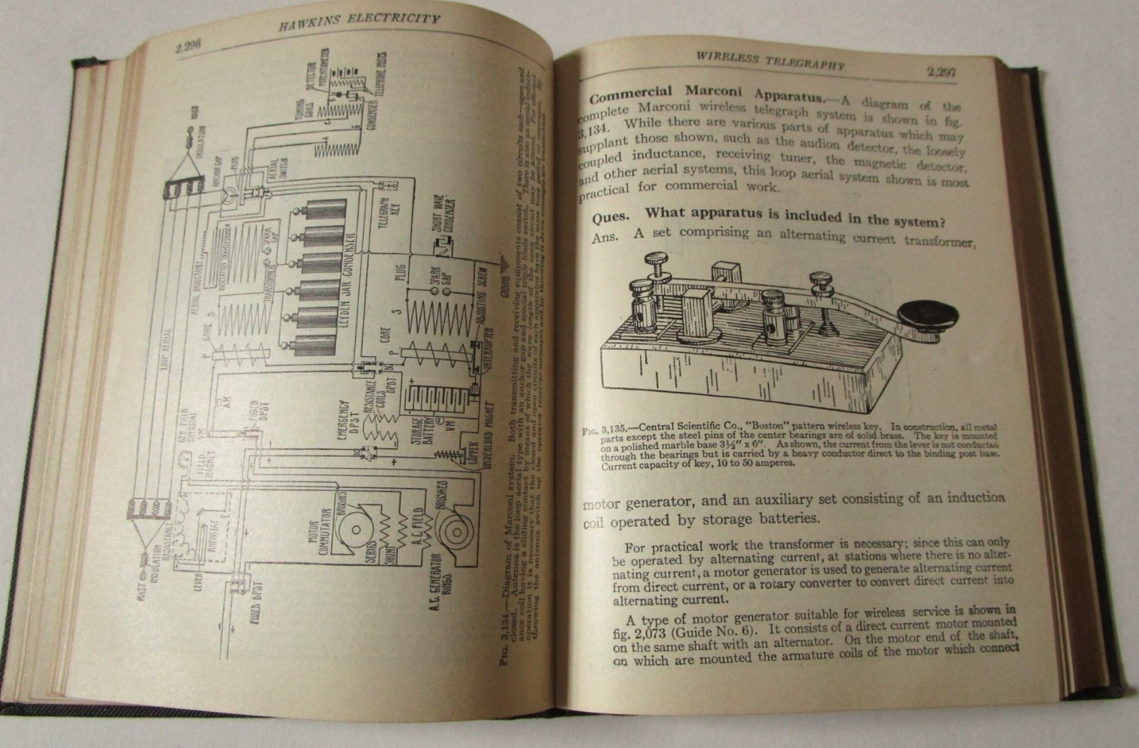 Hawkins Electrical Guide #8 2nd (1917) Edition, 1923-24 Printing Theo Audel & Co
