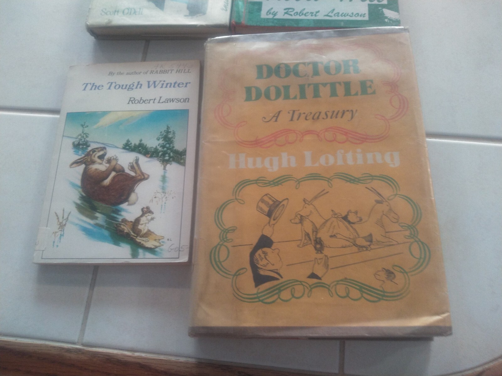 Lot Of 4 Vintage Classic Children’s, Juvenile, Young Adults Books Ex-library B8