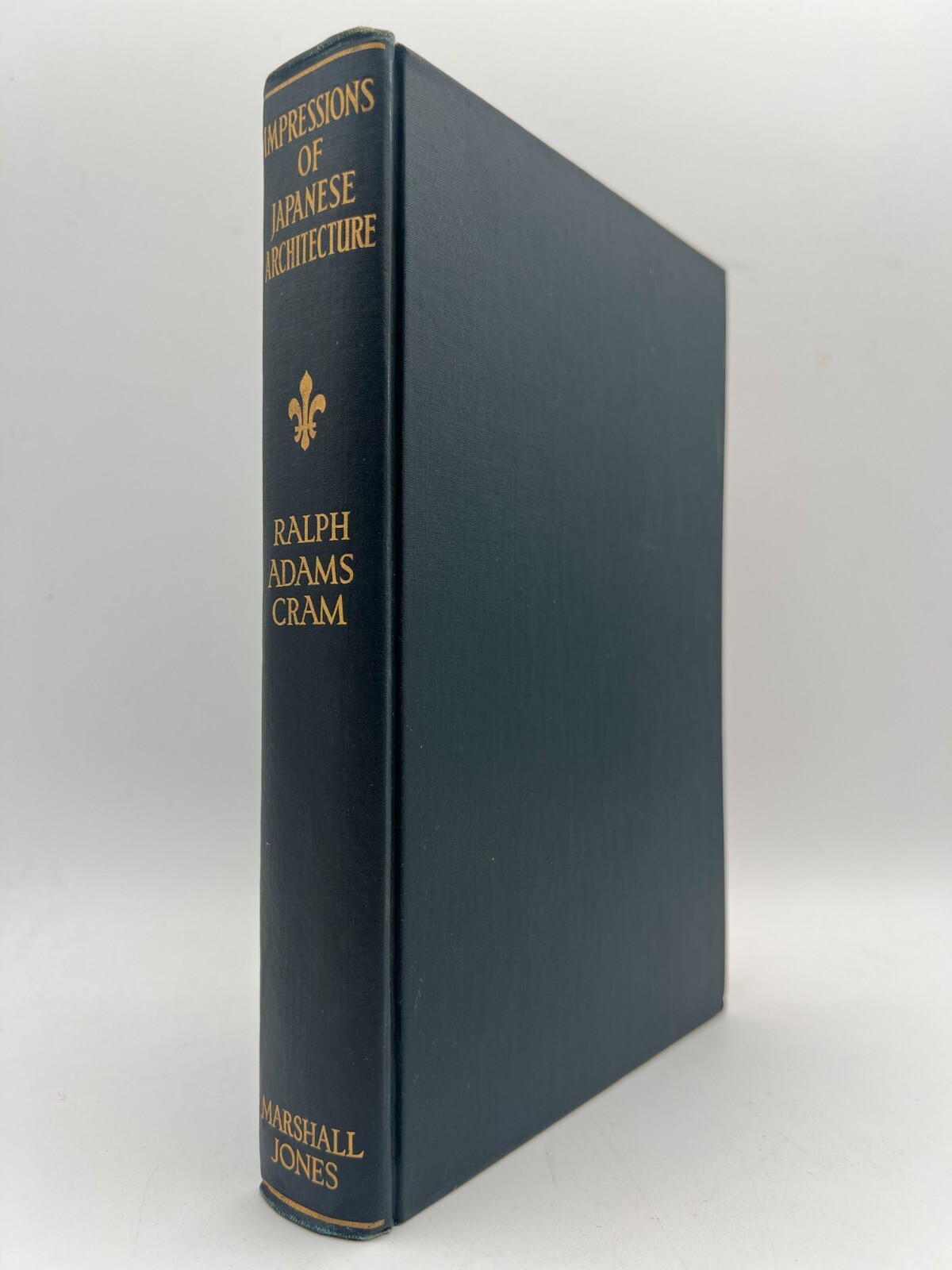 Impressions of Japanese Architecture and Allied Art Ralph Adams Cram 1930 2nd Ed