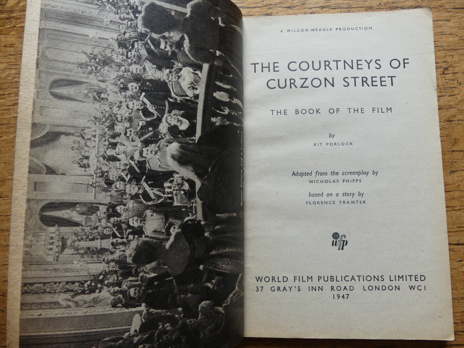 The Courtney’s of Curzon Street 1947 Book of The Film Anna Neagle & Mic Wilding