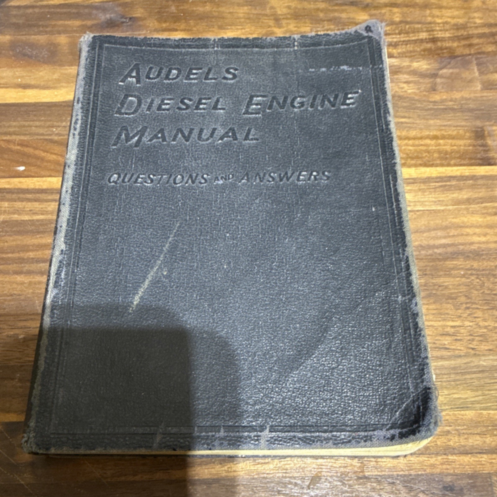 Theo. Audel Diesel Engine Manual Questions & Answers by Green & Zoeller