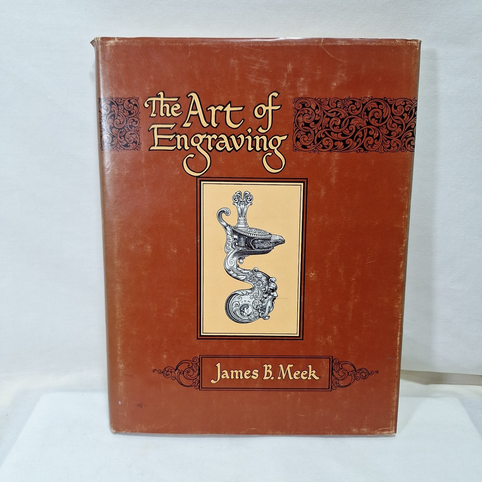 1st Printing The Art Of Engraving James Meek 1973 HCDJ