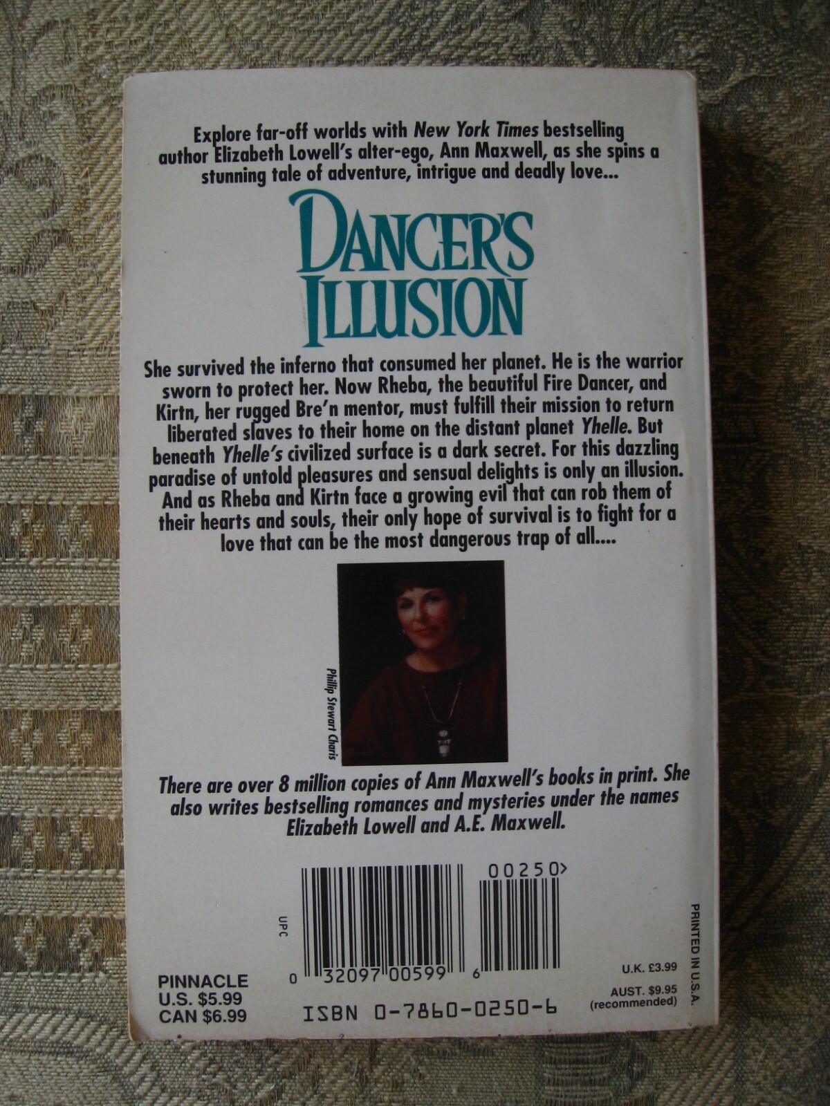 Ann Maxwell – Dancer’s Illusion – 1996 – paperback