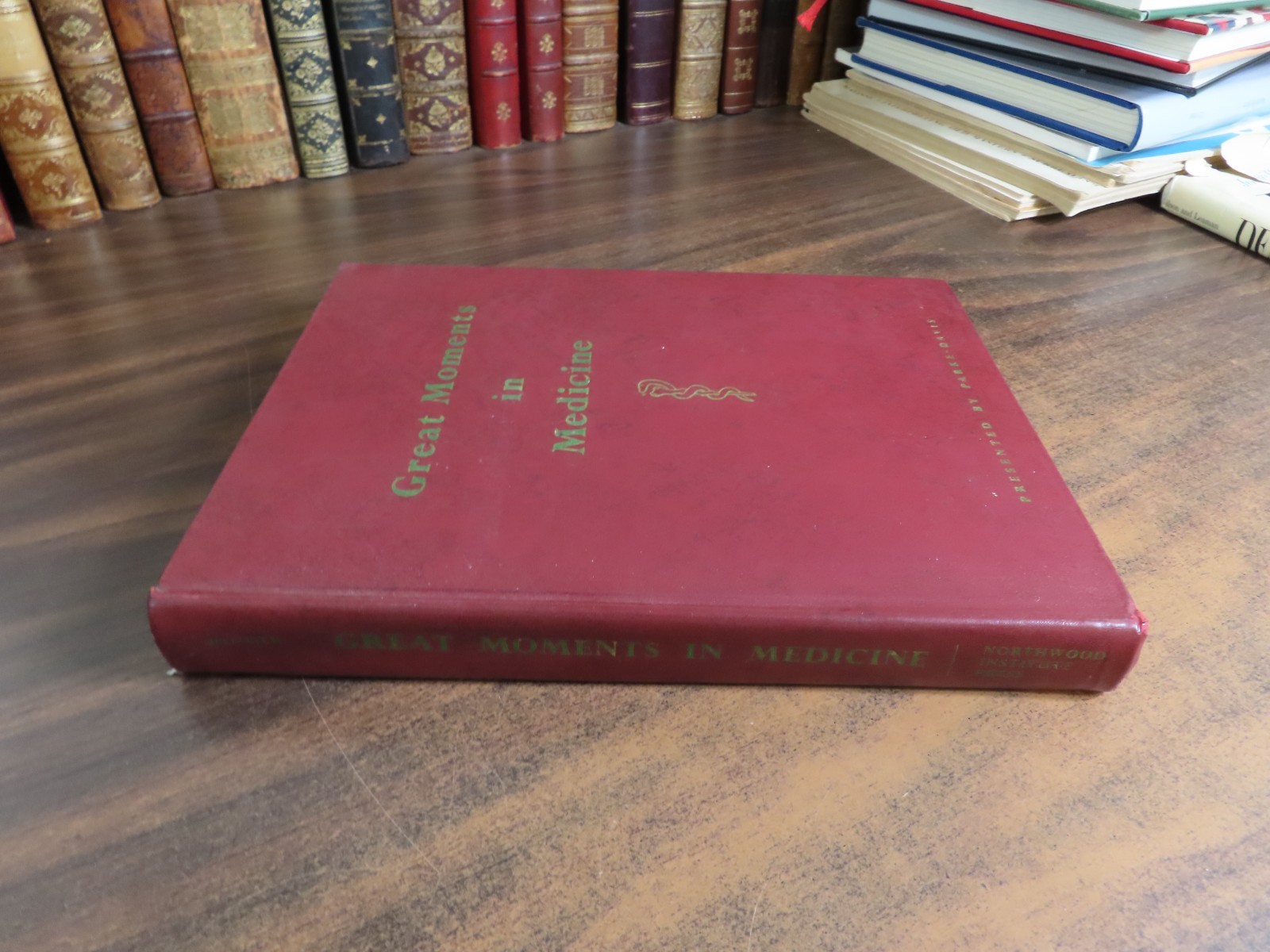 Great Moments in Medicine HC 1966 Parke-Davis George A Bender Robert A Thom