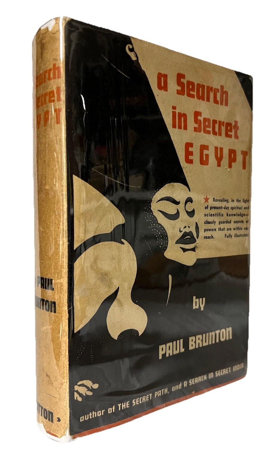 A SEARCH IN SECRET EGYPT by Paul Brunton-E.P. Dutton & Co 1936 1st Ed Thus HCDJ