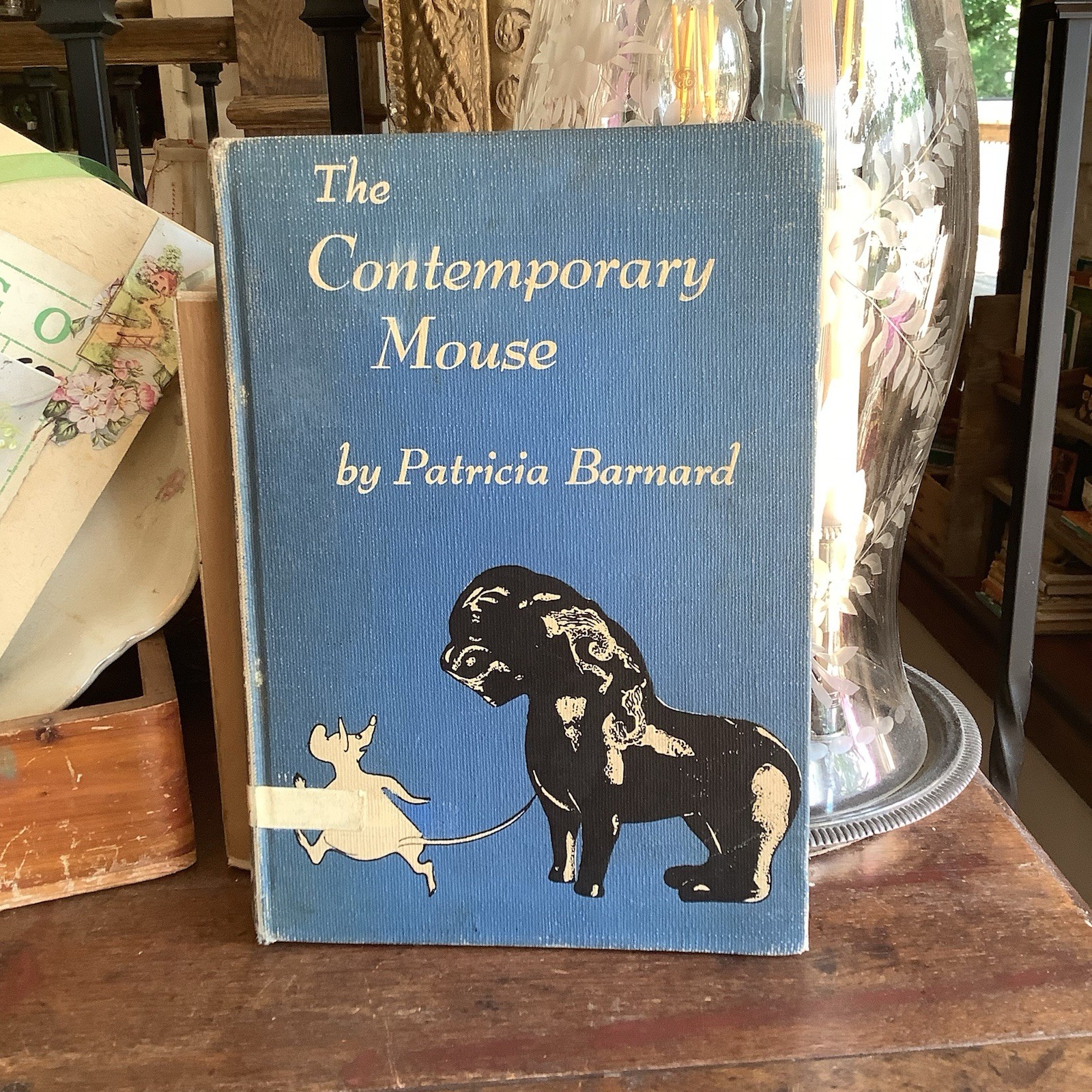 Vintage 1954 1st Edition The Contemporary Mouse by Patricia Barnard HC Art Fable