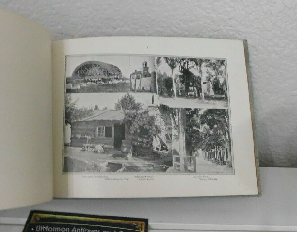 A REFLEX of SALT LAKE CITY and VICINITY by C R Savage HB Utah 1900’s Art Bazar