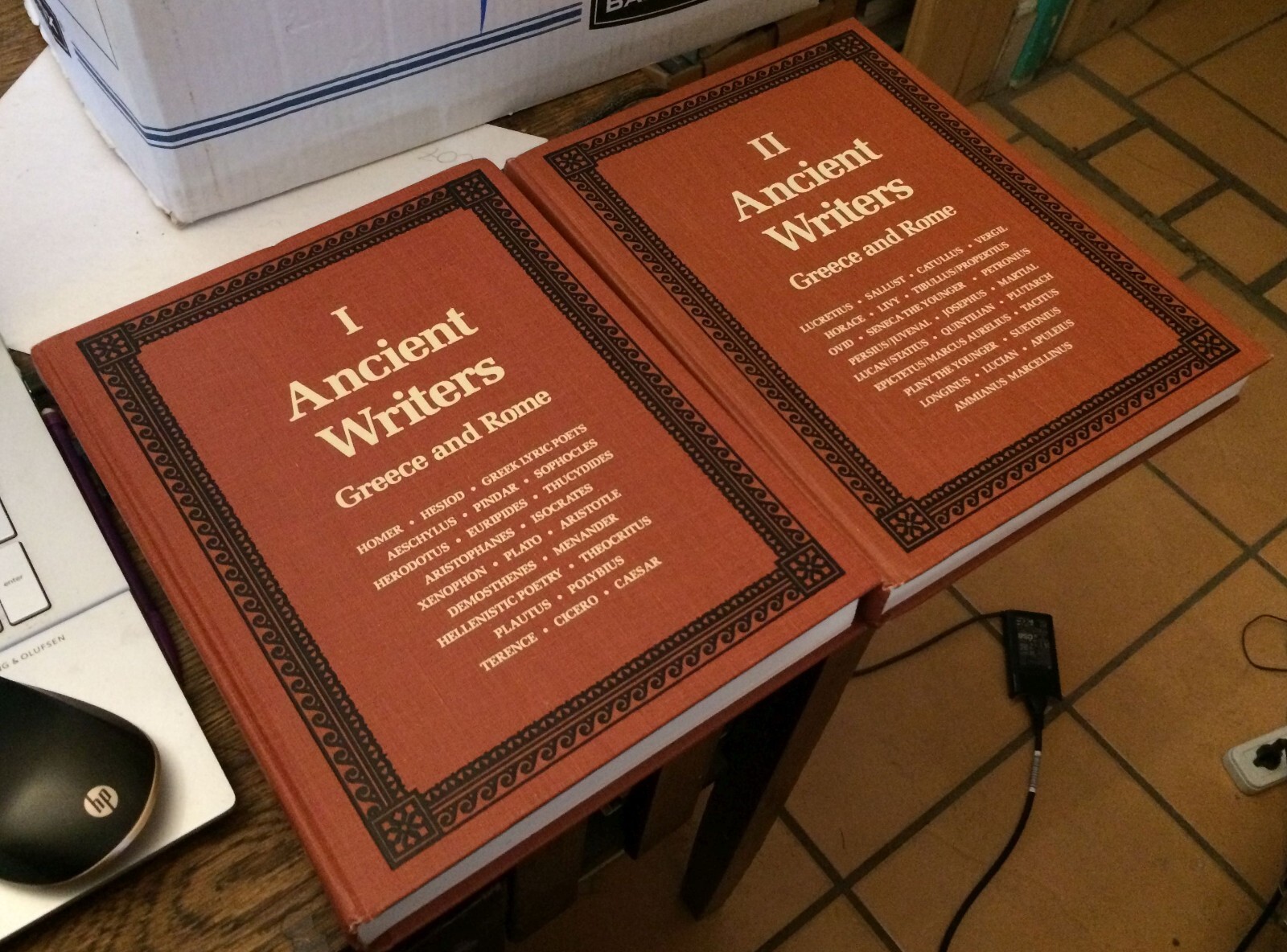 Ancient Writers Greece and Rome 2 Vol Set 1982 T James Luce FREE US SHIPPING
