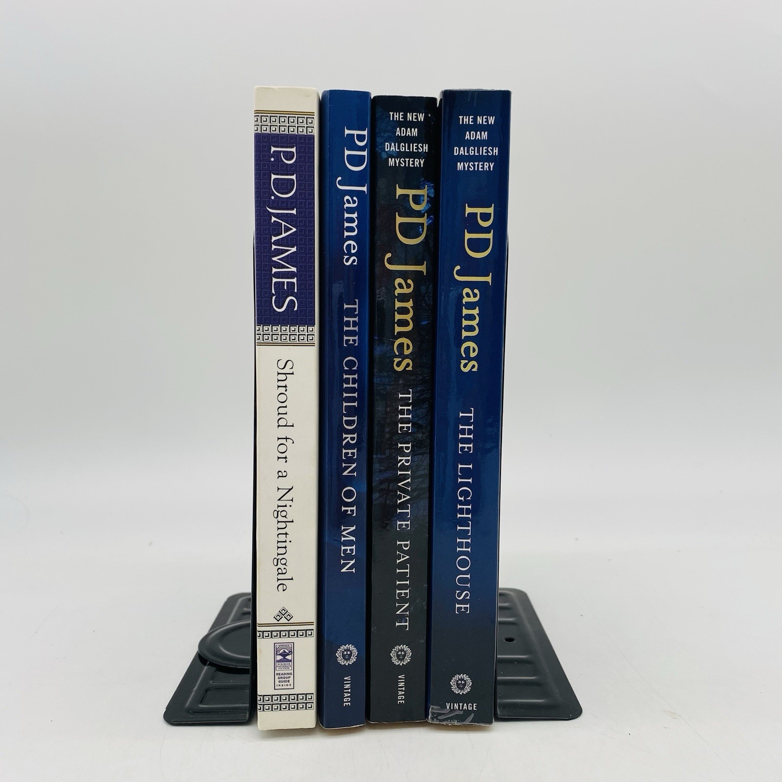 P. D. James Lot of 4 Novels Trade Paperbacks (3 Adam Dalgliesh & 1 Standalone)