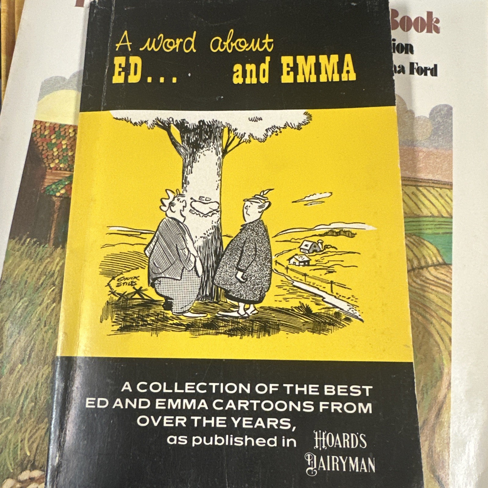VTG Paperback Book A Word about Ed…and Emma Cartoons Hoard’s Dairyman 64 Pages