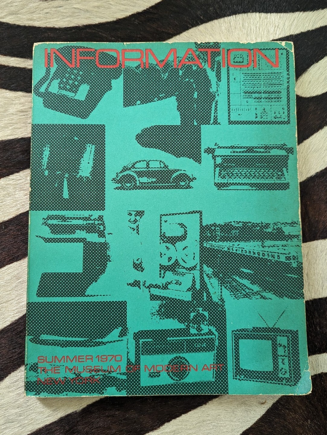1st edition Information Summer 1970 Museum of Modern art Moma NYC Conceptual Art