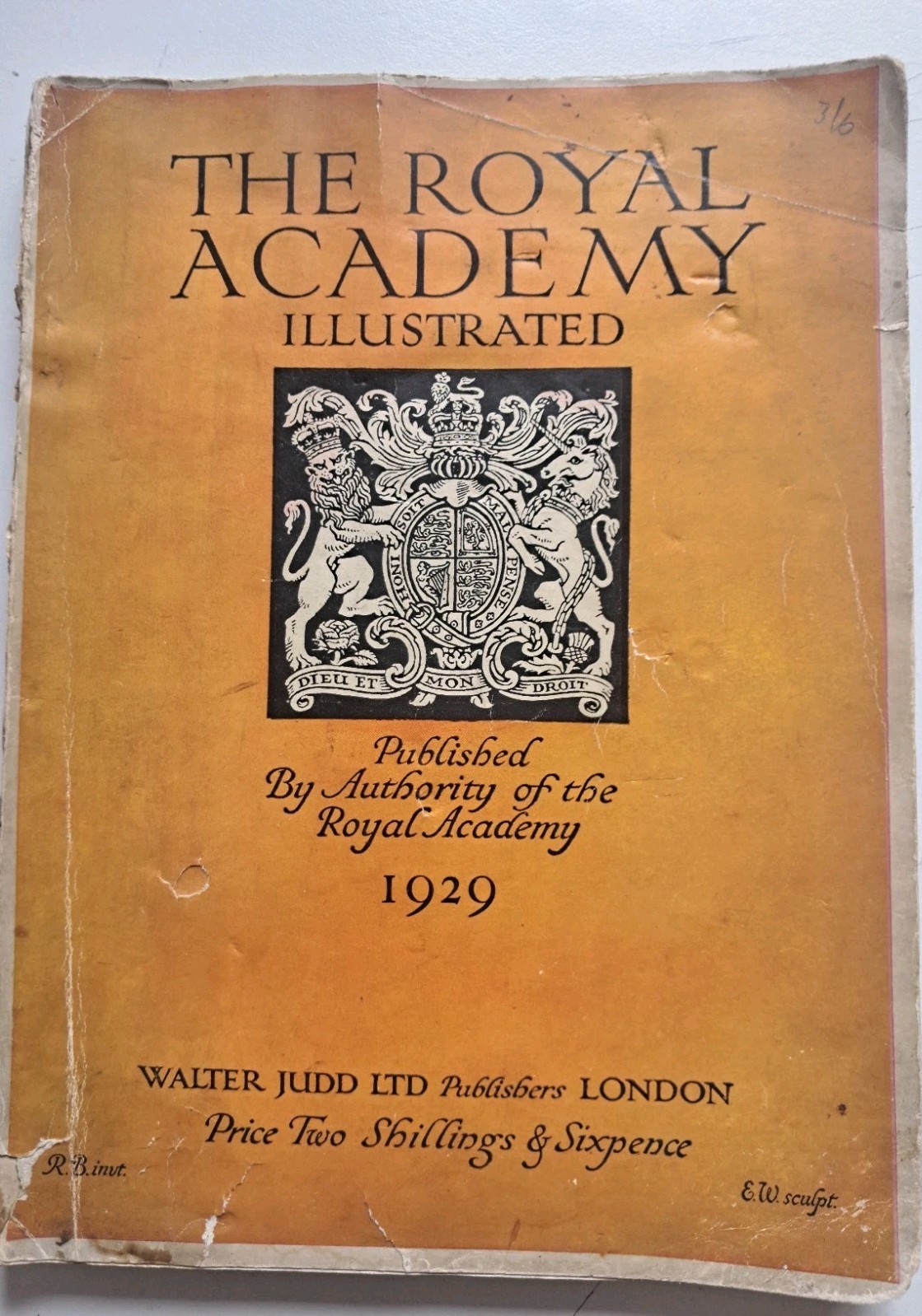 Rare THE ROYAL ACADEMY ILLUSTRATED – Published by Authority of the Royal Academy
