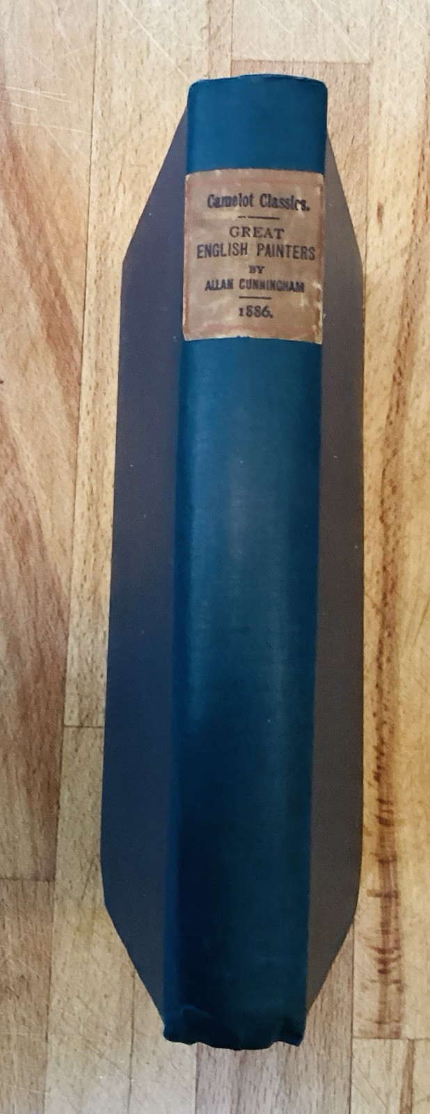 Great English Painters By Allan Cunningham – 1886 Edition – Deckle Edge Pages