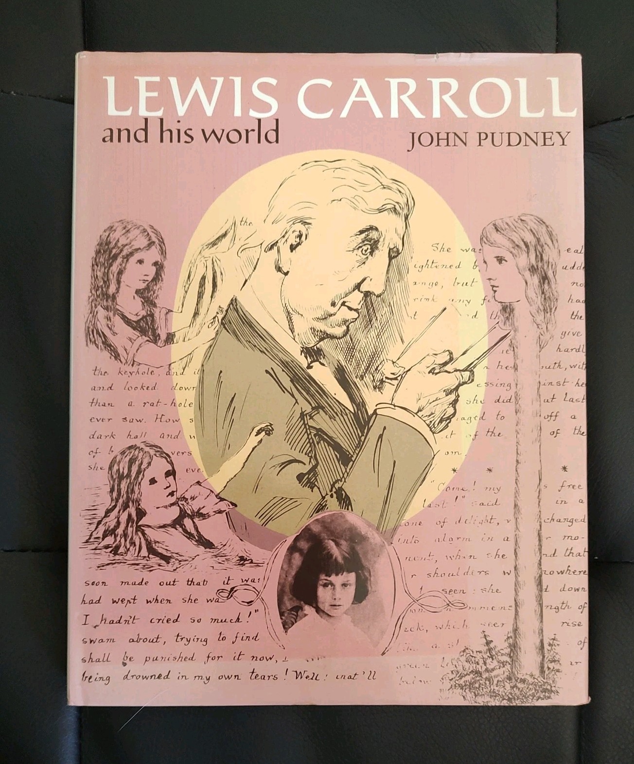 Lewis Carroll and His World by John Pudney, 1976 1st Ed in DJ, 109 Illustrations