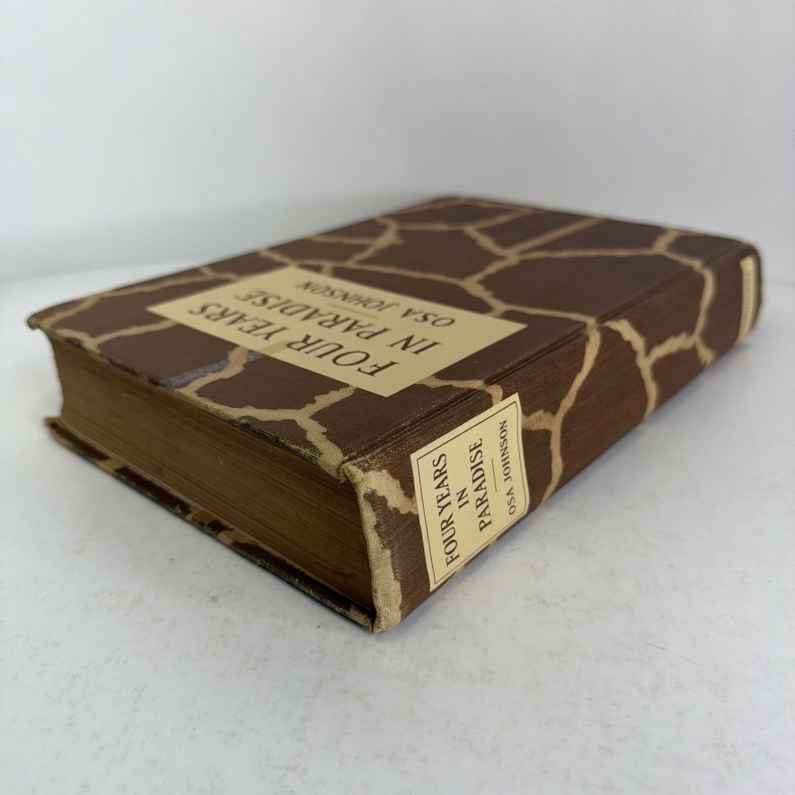 Four Years in Paradise 1941 First Edition by Osa Johnson Hardcover Dust Jacket