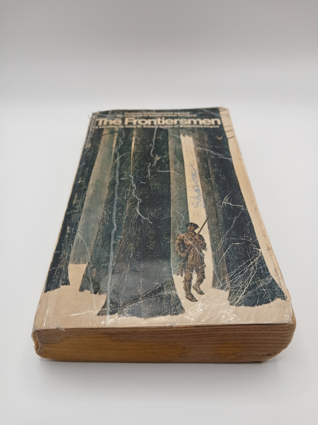 The Frontiersmen By Allan W. Eckert Vintage Paperback Bantam Book 1st Print