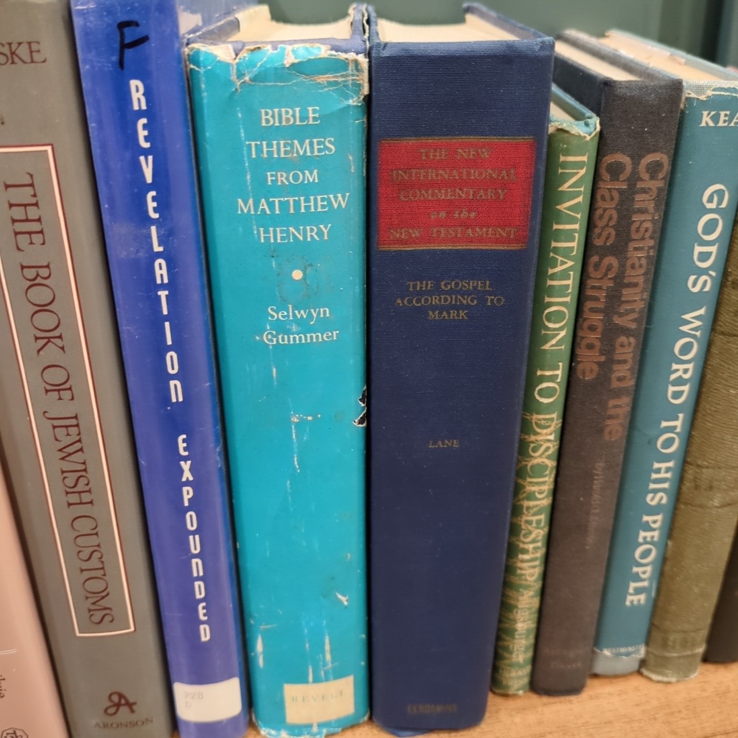 Lot of 22 Vintage Pastors Library Hardcover Books Theology Counseling Commentary