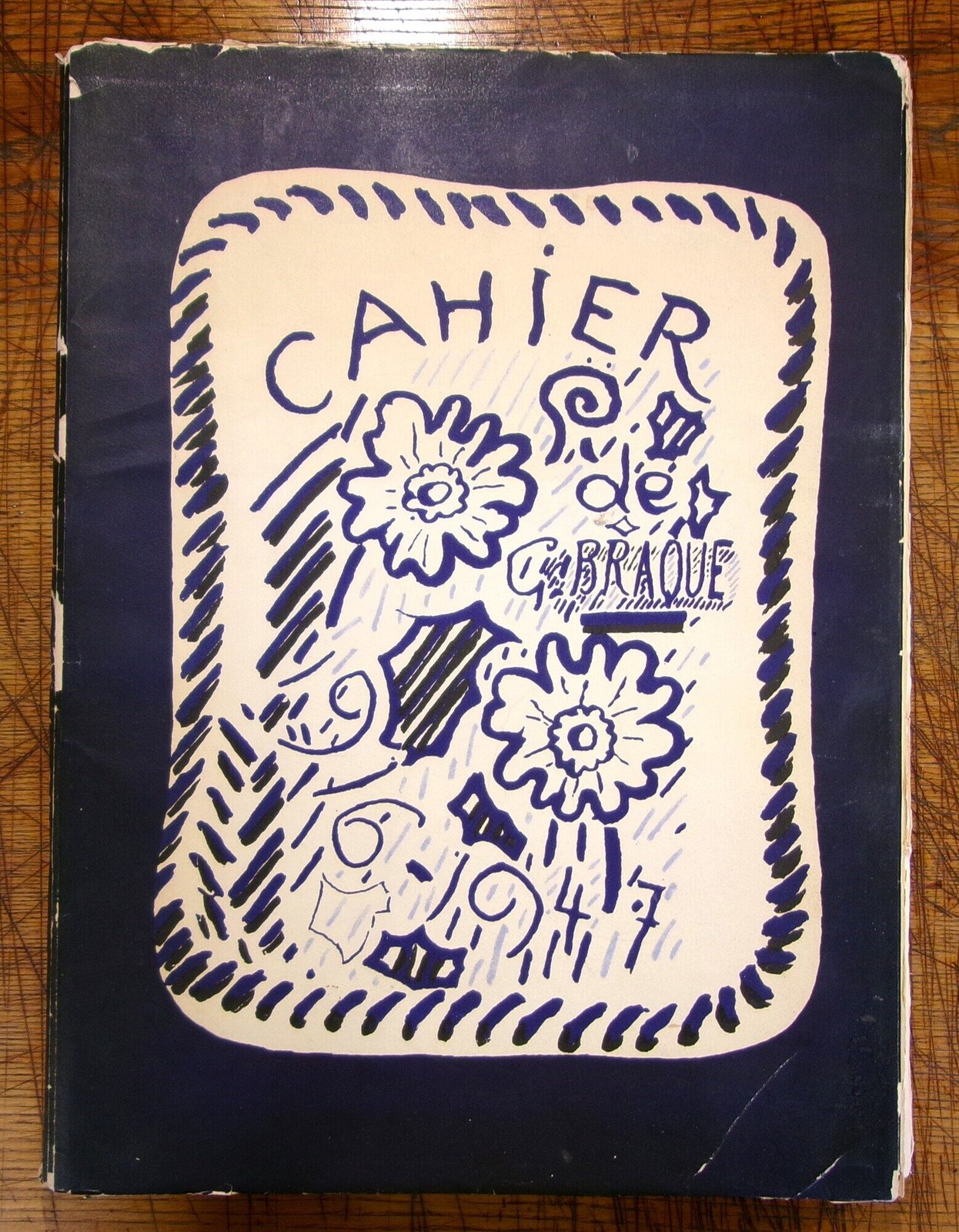 Cahier de Georges Braque 1916-1947 / 1st Edition
