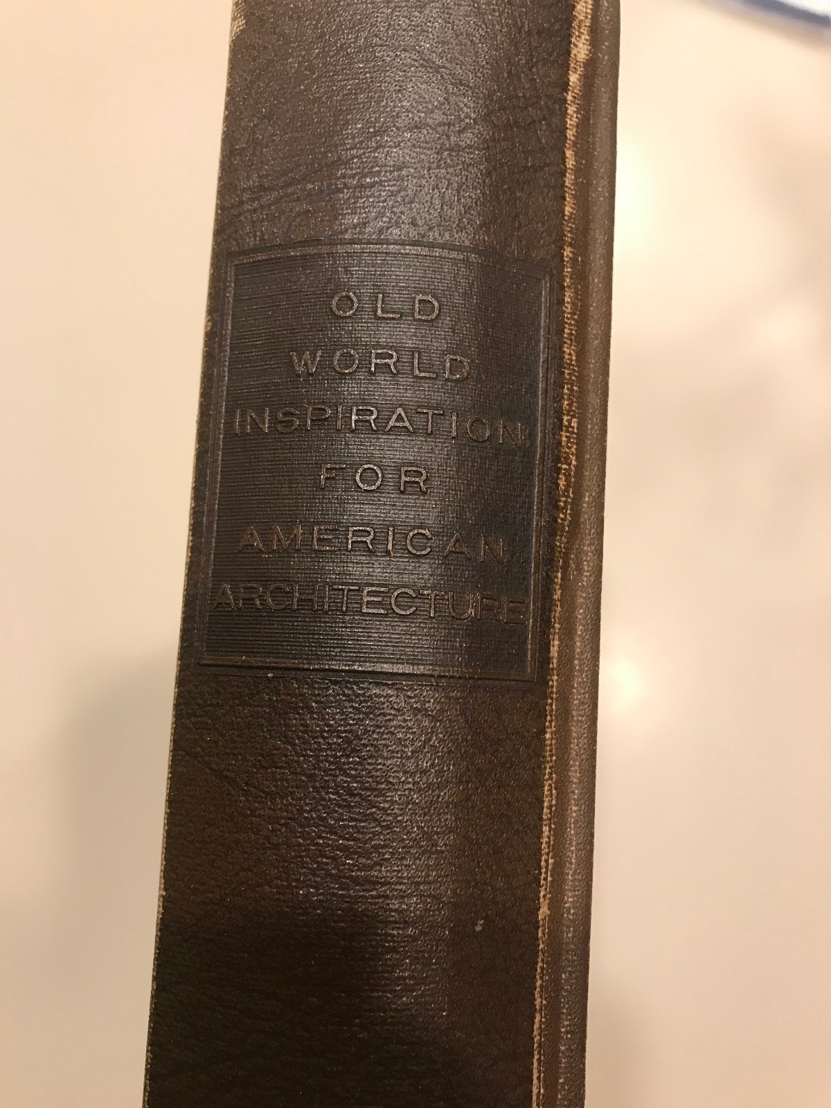 Old World Inspiration American Architecture-Requa-1929 HC-history design house