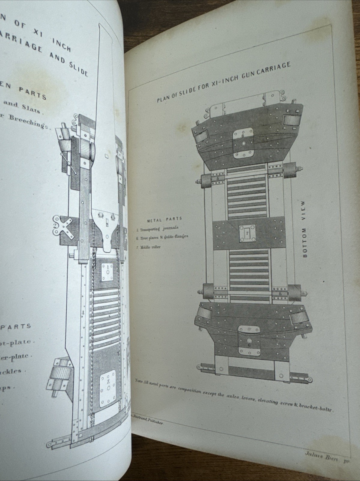 Original 1866 Ordnance Instructions for the United States Navy~Part I, II & III